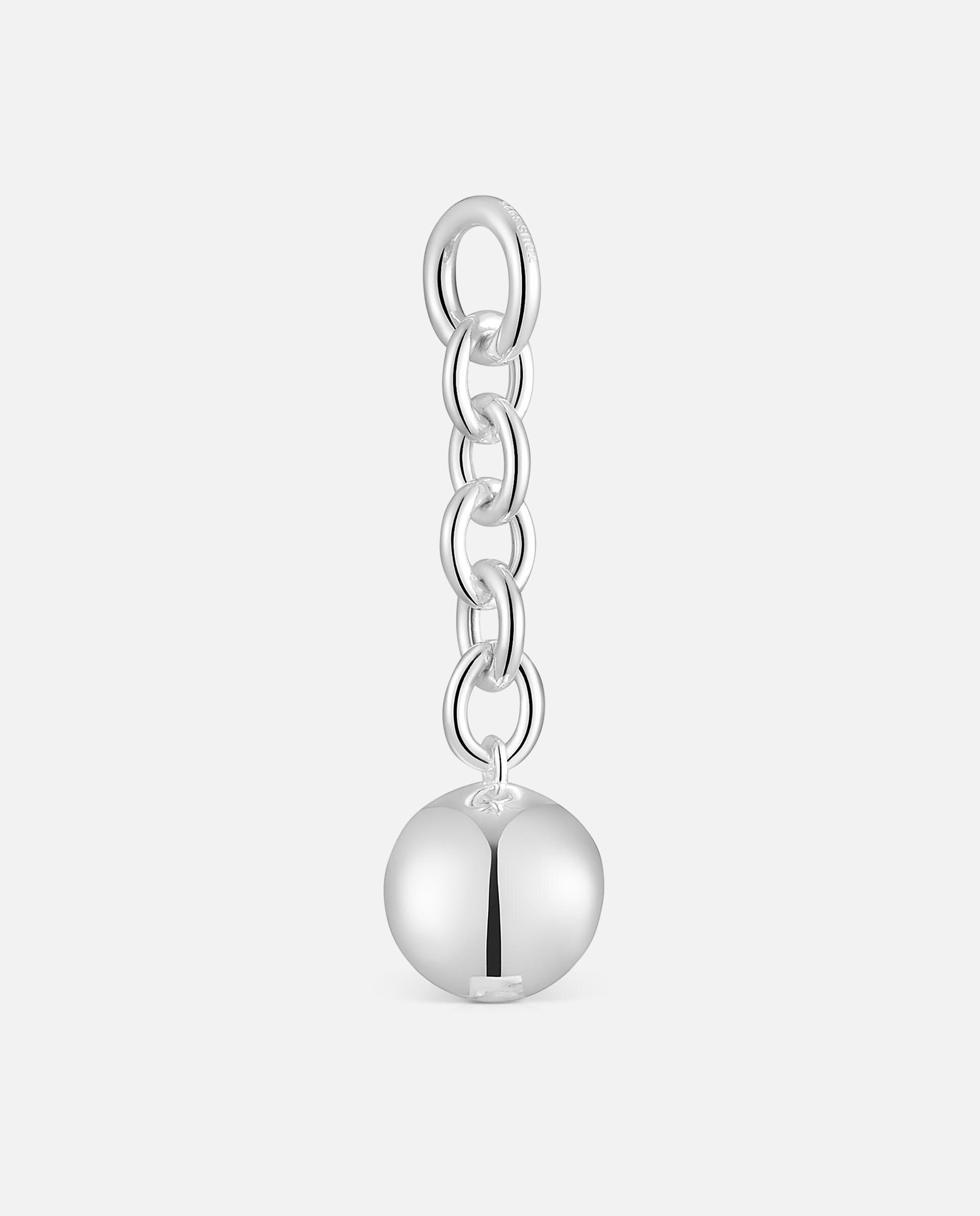 Pendentes Plump de Prata Prateado-3