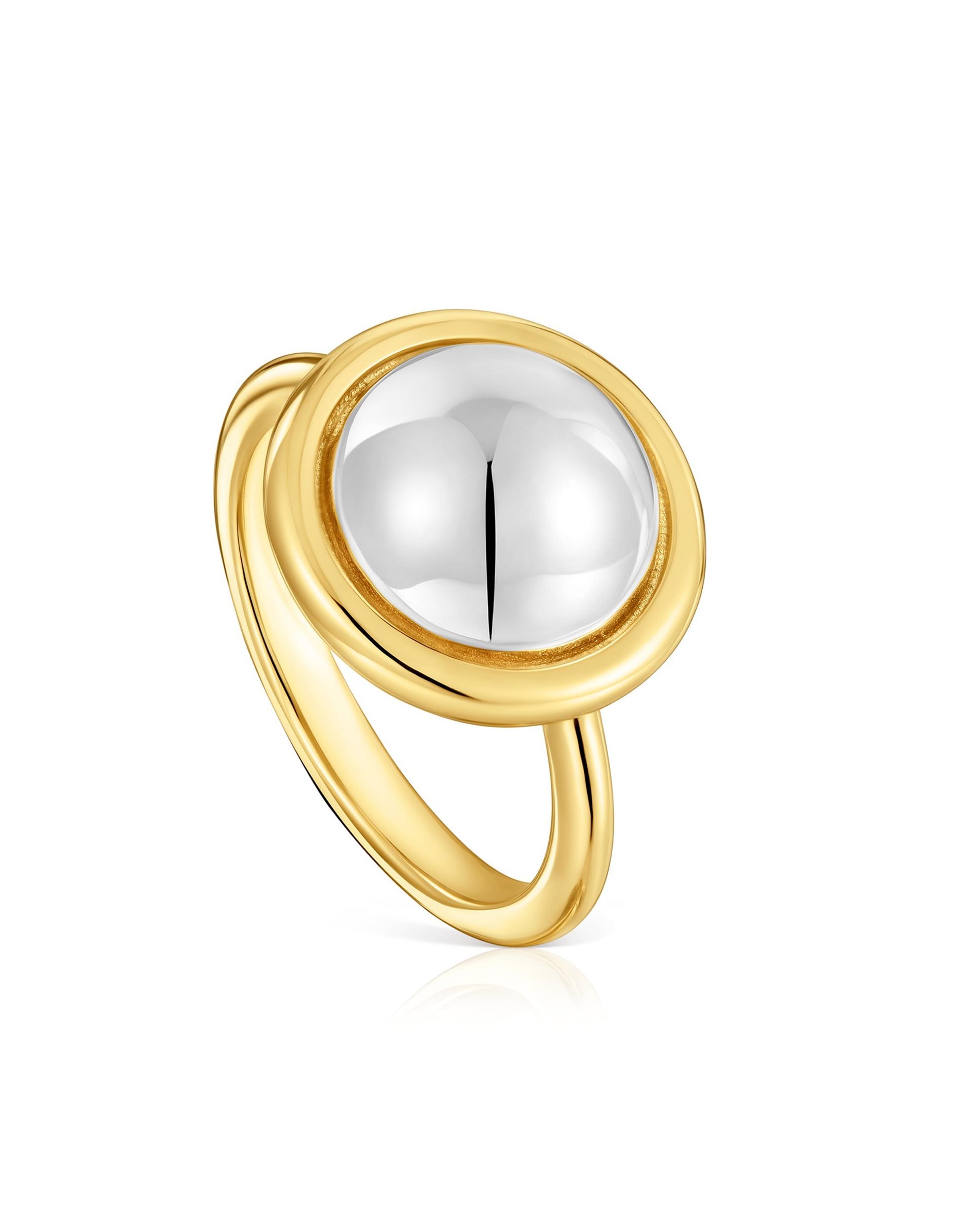 Anel Plump Bicolor Branco-1