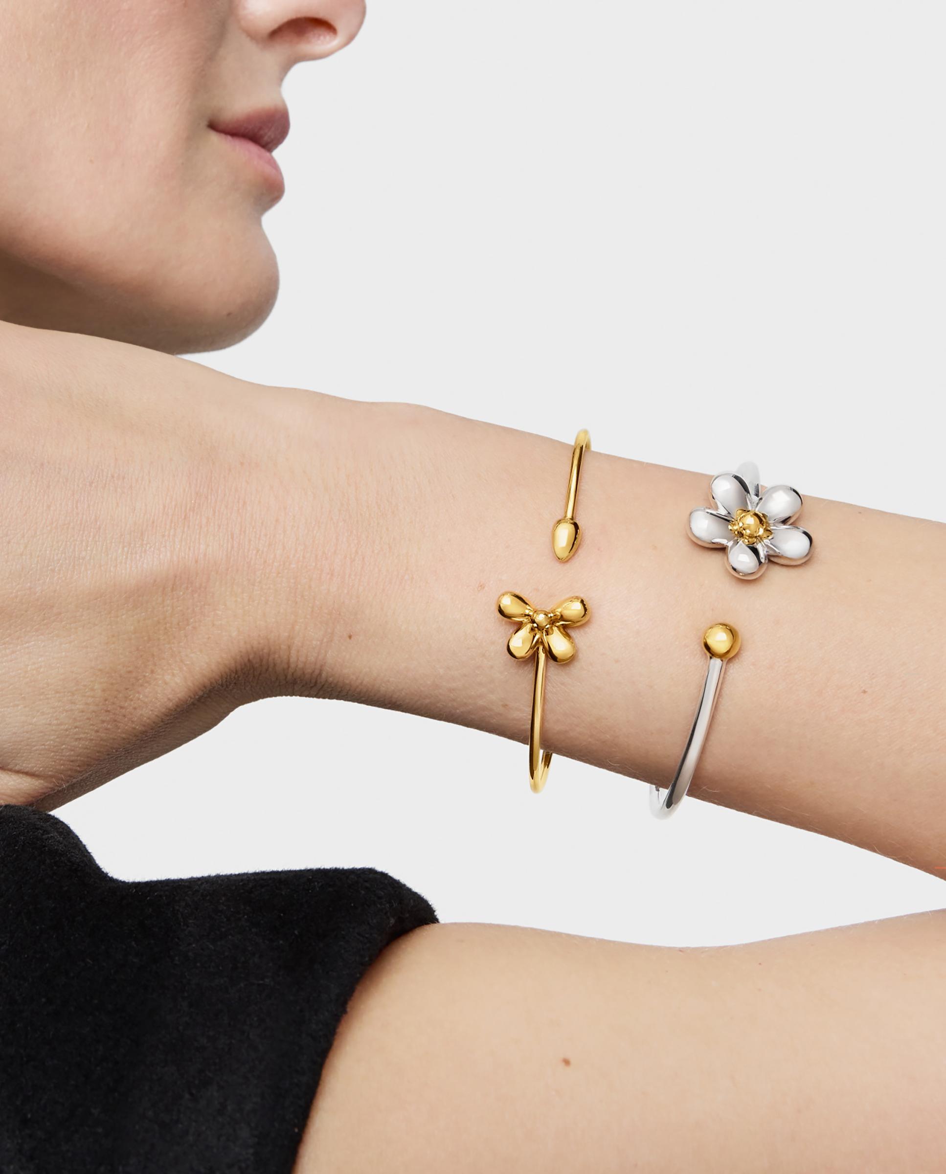 Pulseira Rígida Daisy Bicolor Multicolor-5