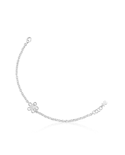 Imagem 0 de Pulseira Corrente Daisy de Prata