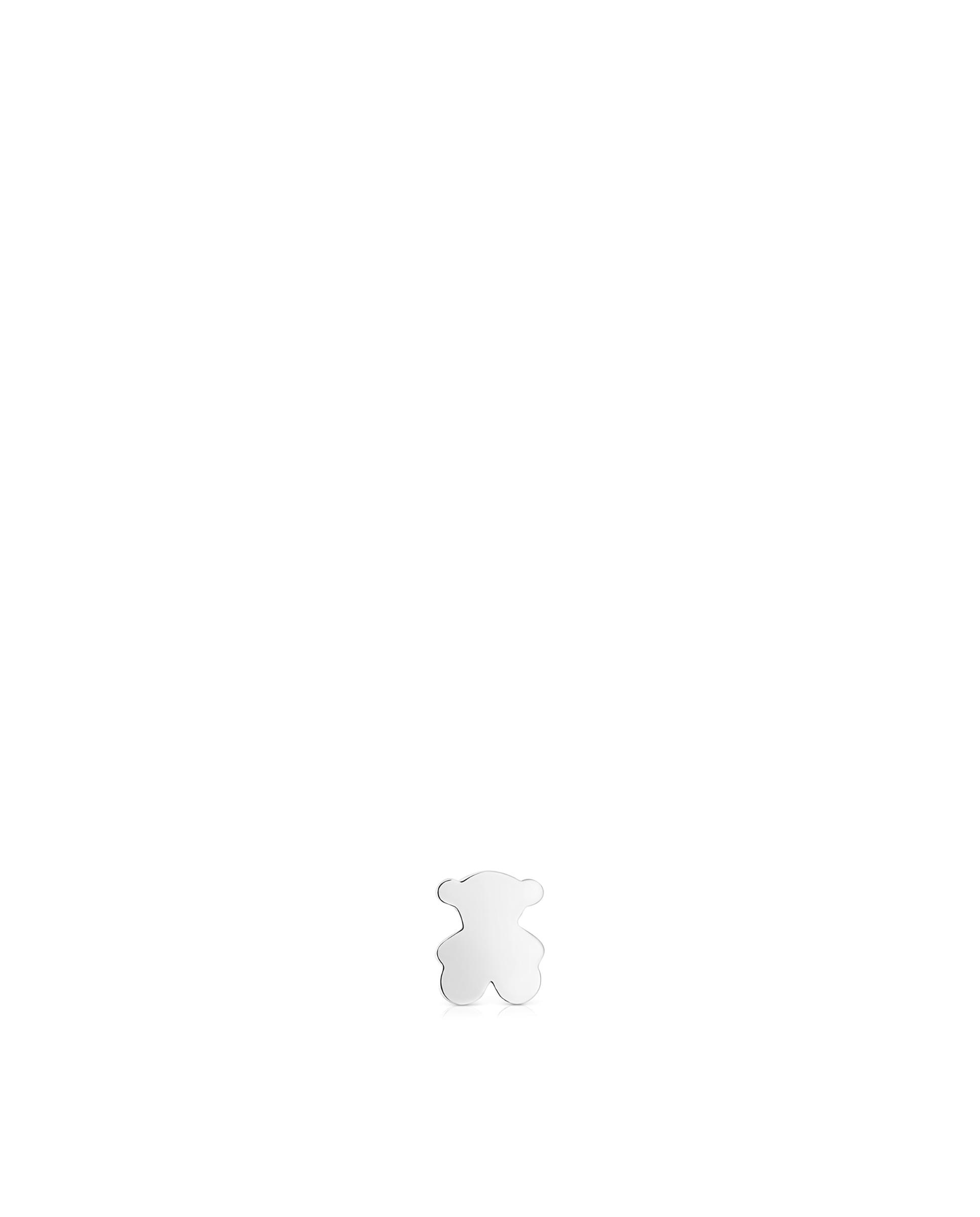 Imagem 0 de Colar Infantil de Urso Basics de Prata 7 Mm