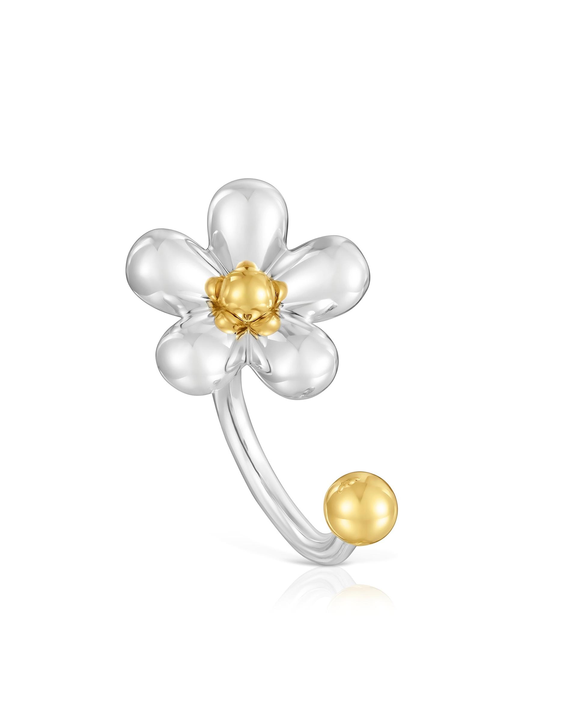 Imagem 0 de Anel Liso Daisy Bicolor