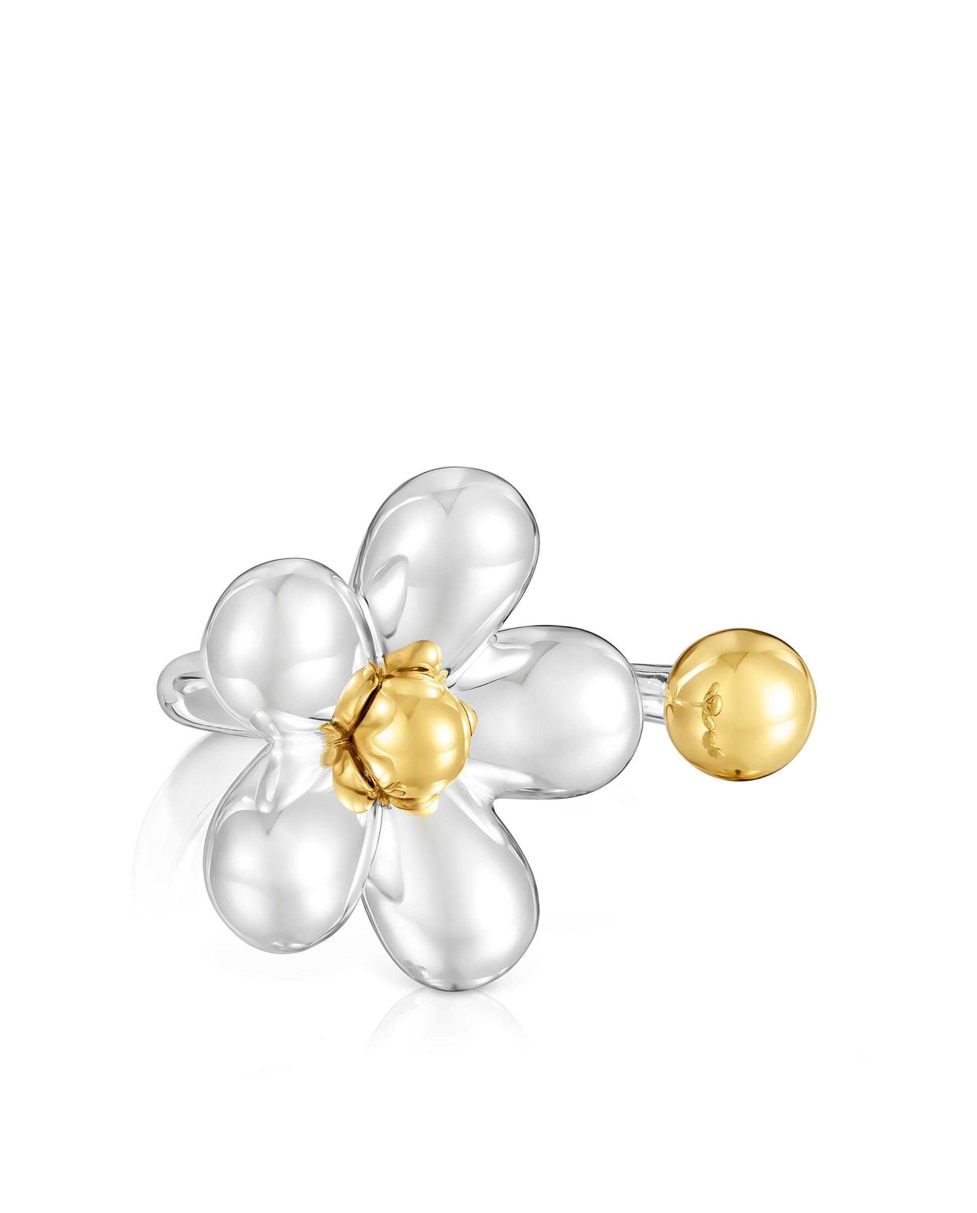 Anel Daisy Bicolor Multicolor-2