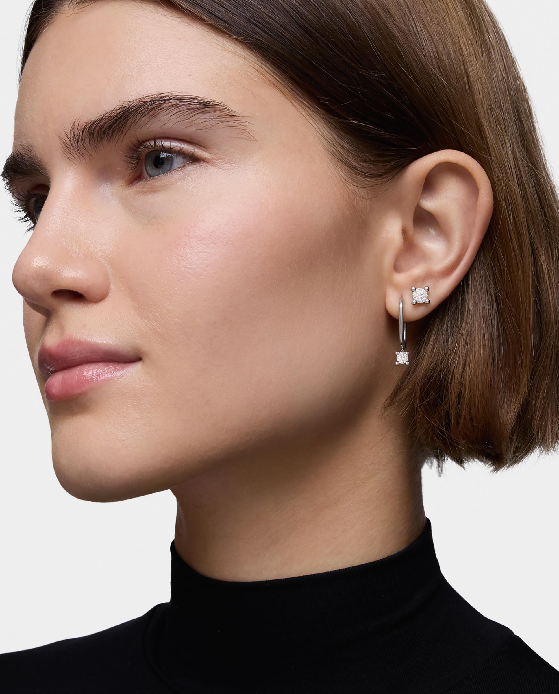 Pendente Shine Lgd de Platino com Diamante Criado em Laboratório 0,50 Ct Branco-5