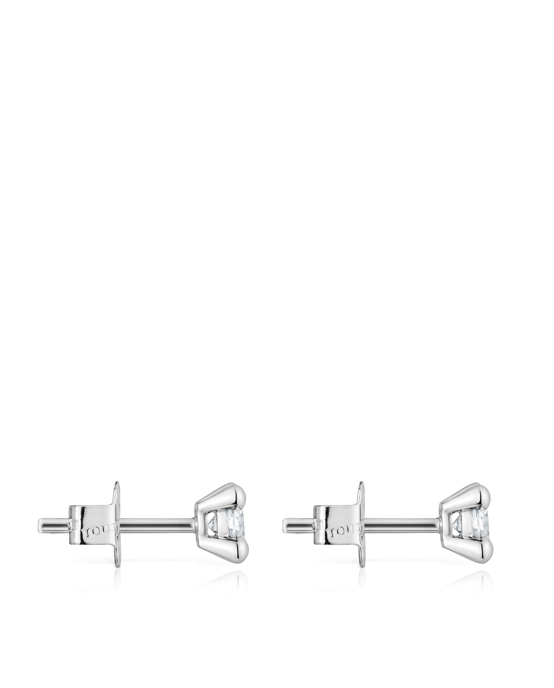 Brincos Shine Lgd de Platina com Diamantes Criados em Laboratório 0,36 Ct Branco-2