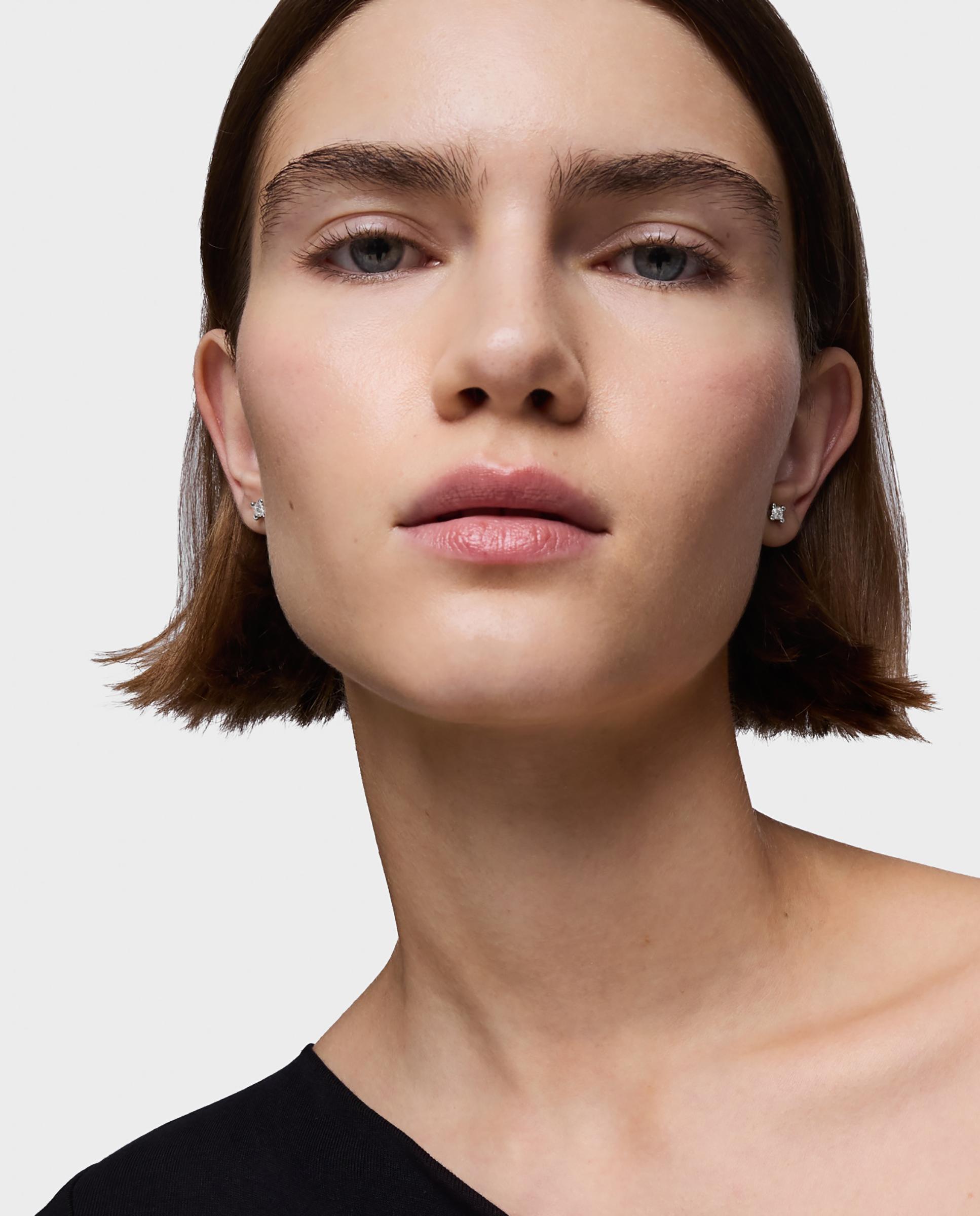 Brincos Shine Lgd de Platina com Diamantes Criados em Laboratório 0,36 Ct Branco-4