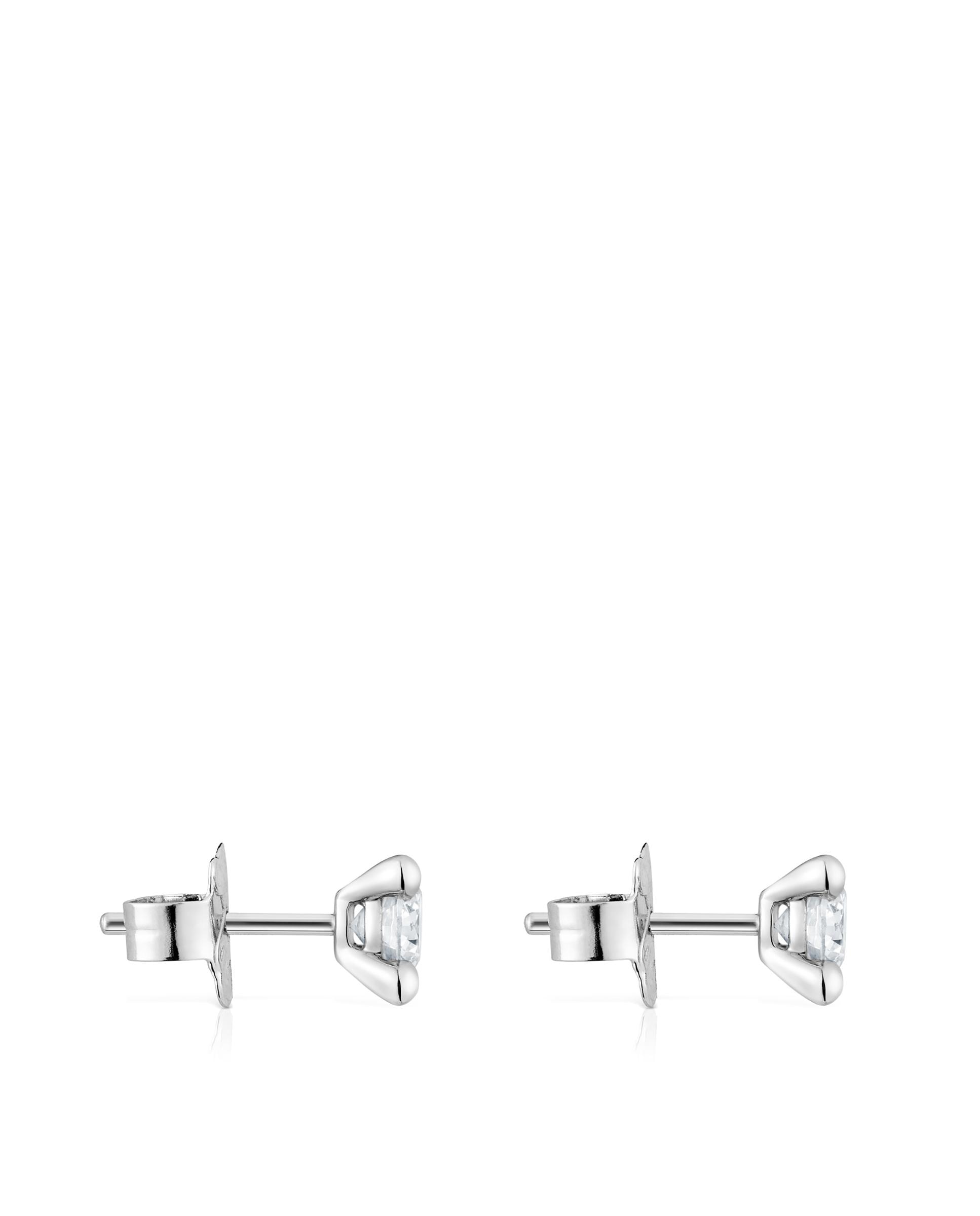 Brincos Shine Lgd de Platino com Diamantes Criados em Laboratório 0,74 Ct Prata-2