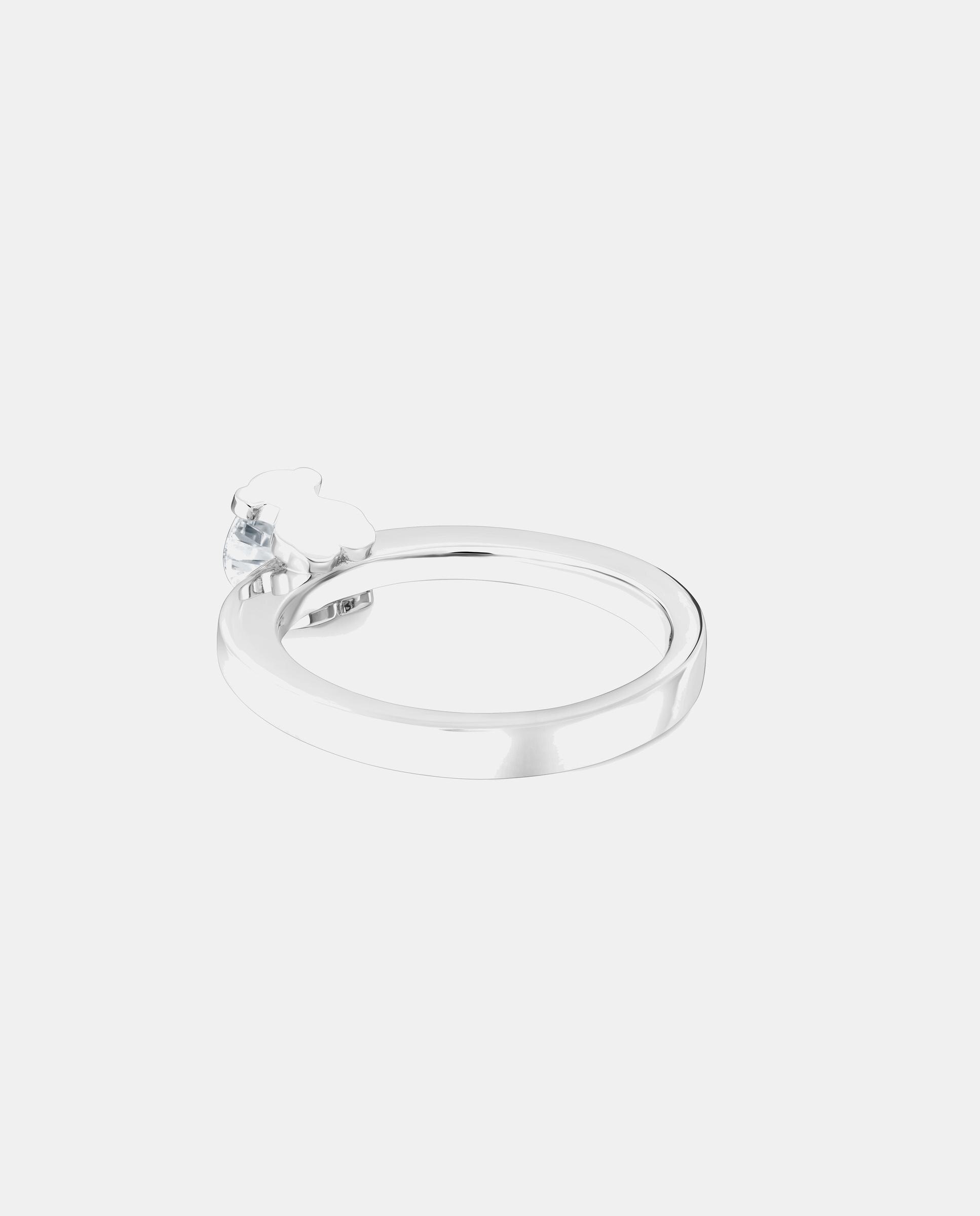 Anel Solitário Sweet Diamonds Lgd de Platina com Diamante Criado em Laboratório de 0,50 Ct Branco-3
