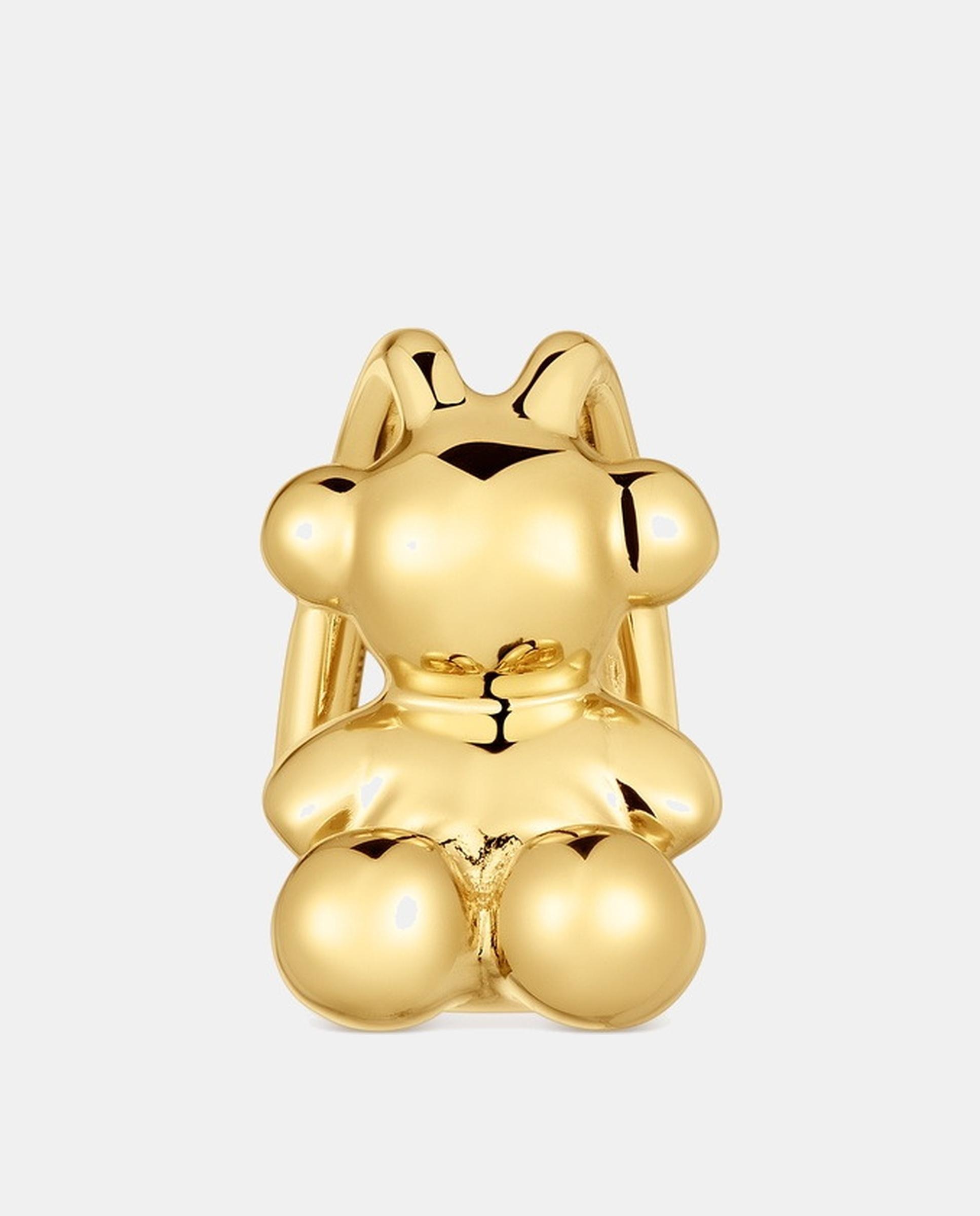 Imagem 0 de Piercing Bold Bear de Urso Banhado em Ouro 18 Kt Sobre Prata