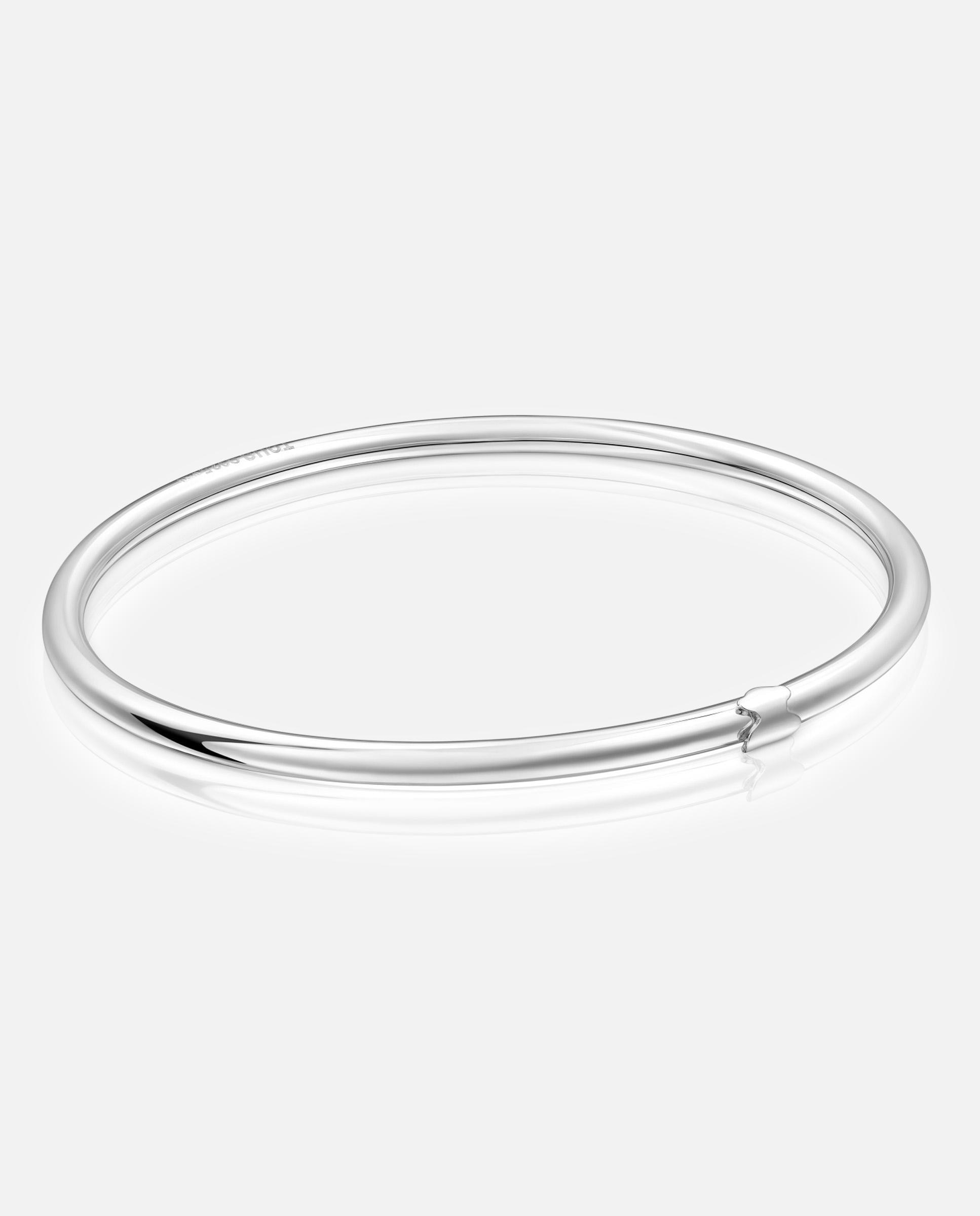 Imagem 0 de Pulseira Rígida Hold Fechada de Prata