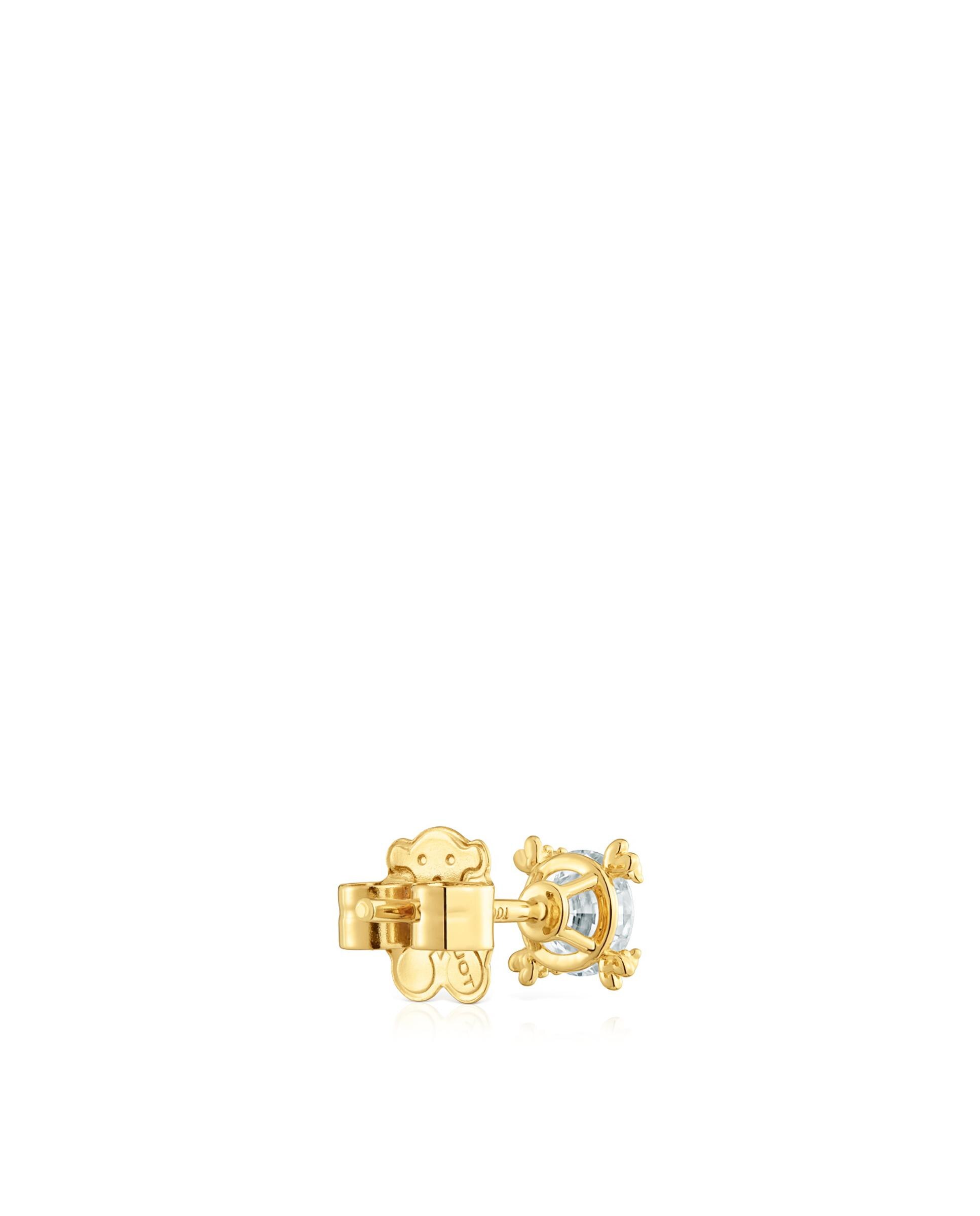 Pendentes Color Pills Banhado em Ouro 18 Kt Sobre Prata e Diamantes Criados em Laboratório Branco-3