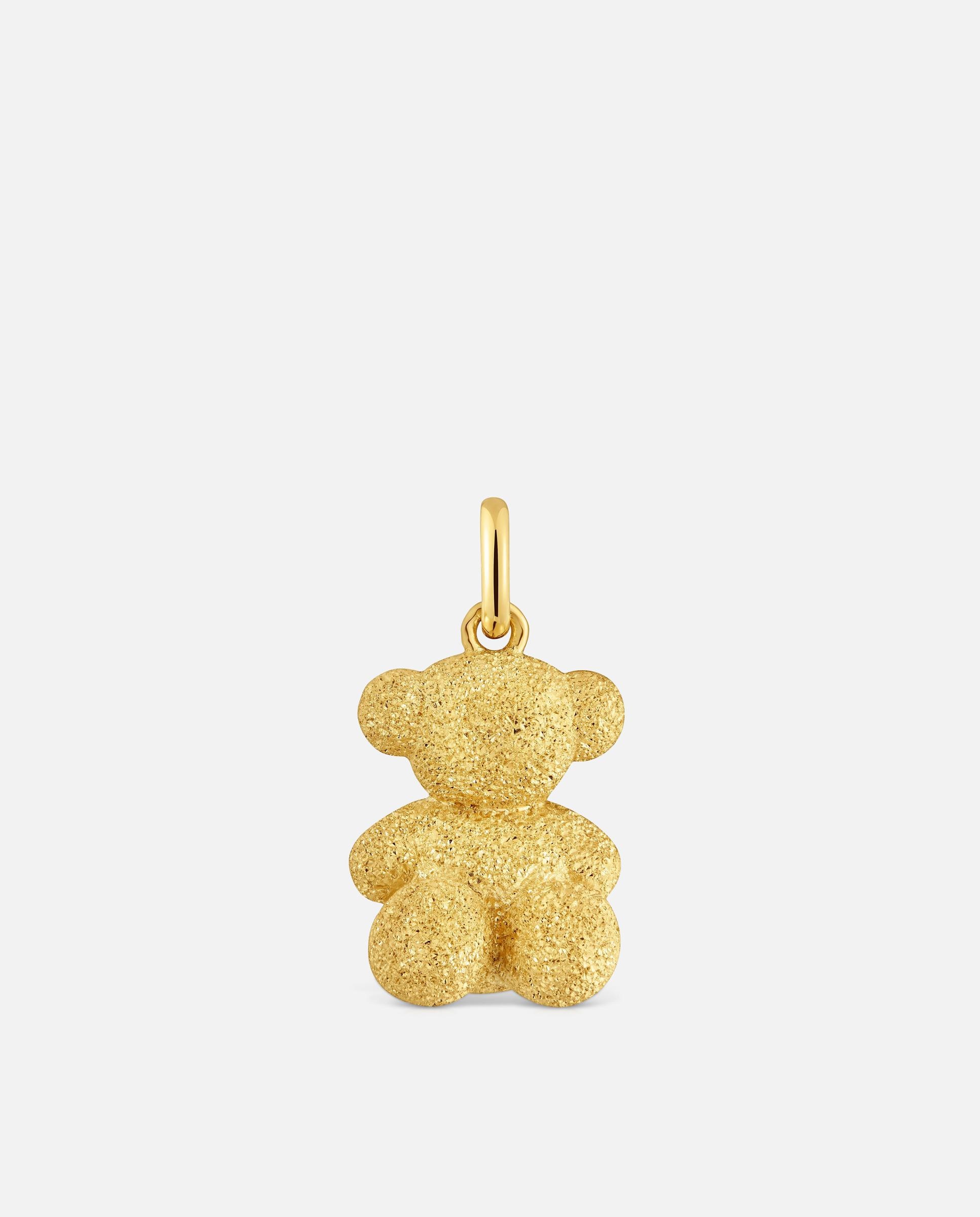 Imagem 0 de Pendente com Banho de Ouro 18 Kt Sobre Prata Diamantada Bold Bear Urso Médio