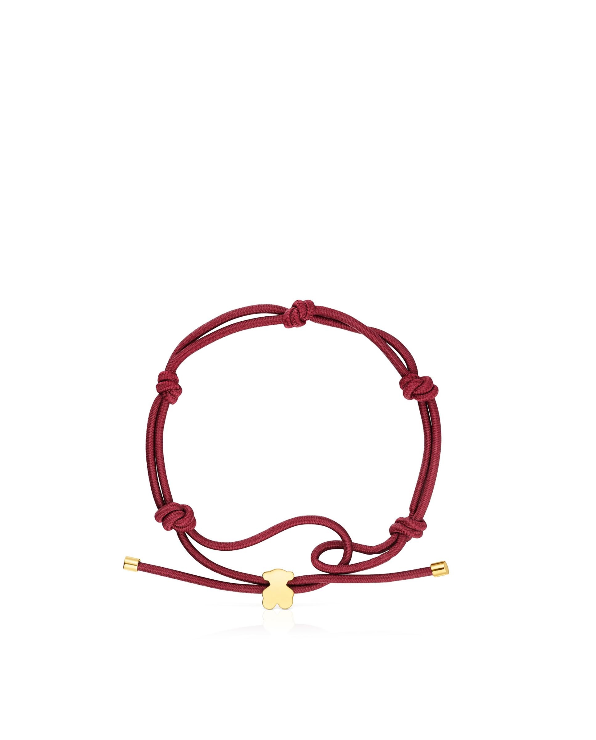Pulseira de Cordão e Fio Azul e Flor de Prata Sweet Dolls Multicolor-2