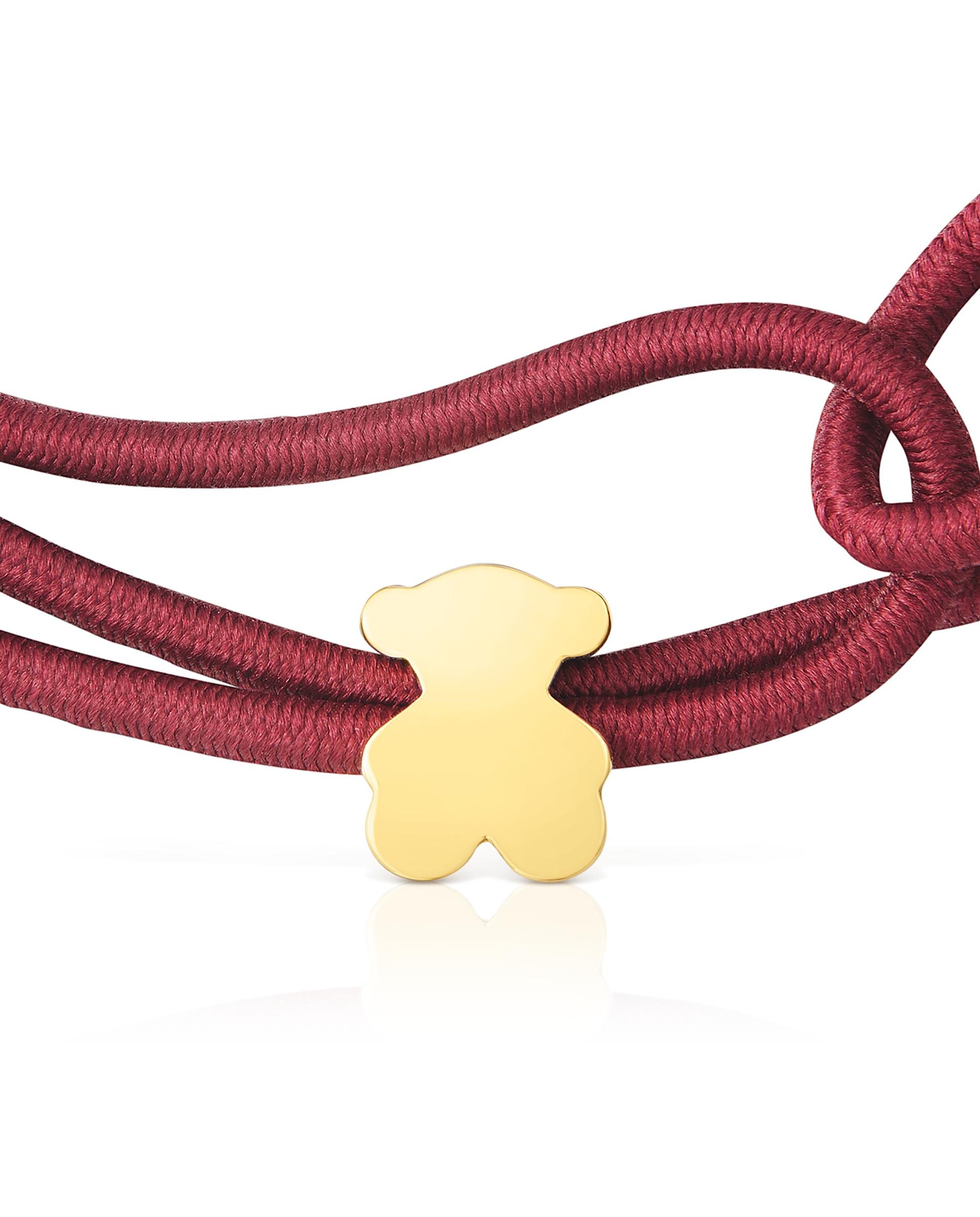 Pulseira de Cordão e Fio Azul e Flor de Prata Sweet Dolls Multicolor-4
