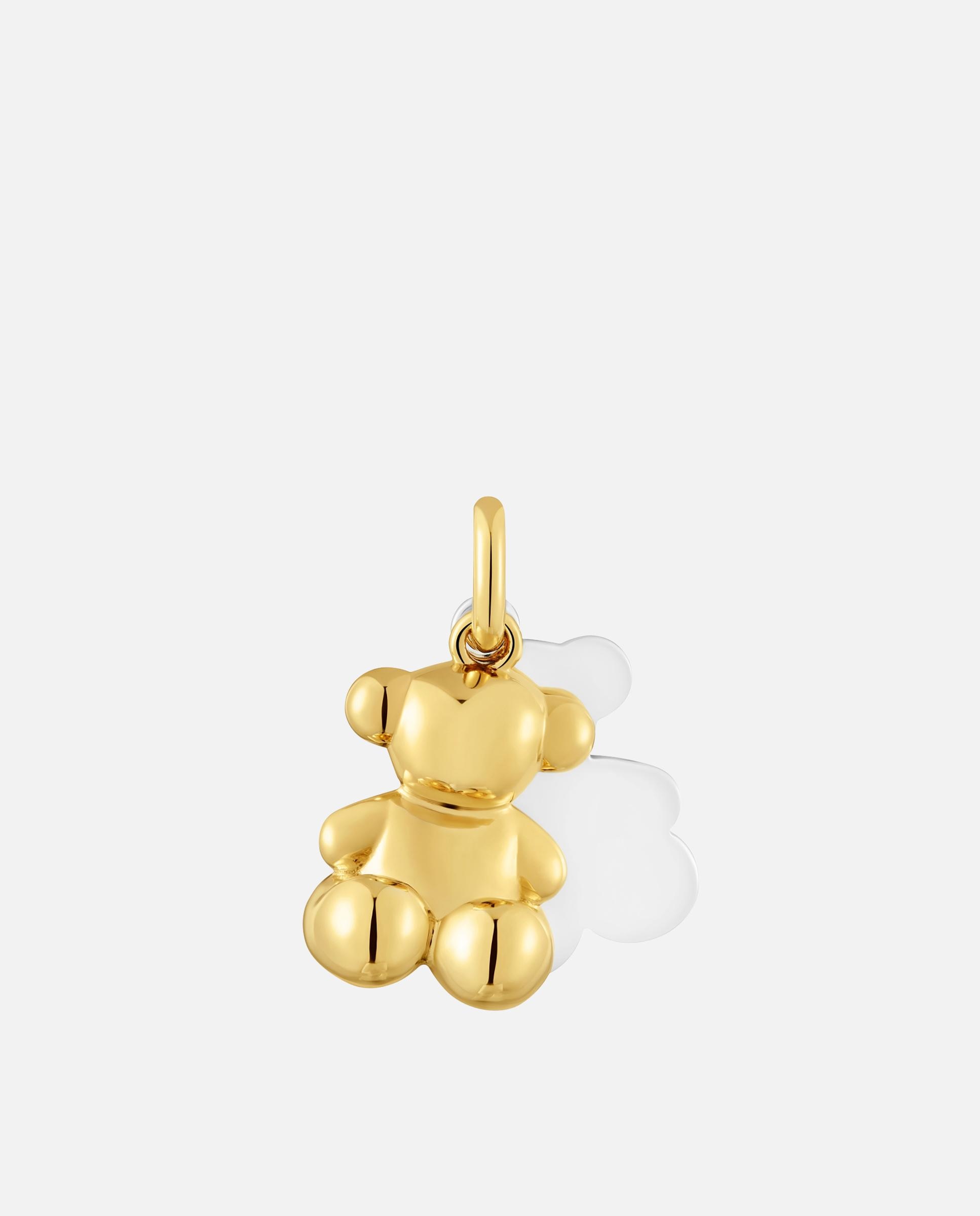 Pendente Bold Bear Bicolor com Duplo Urso Bicolor-1
