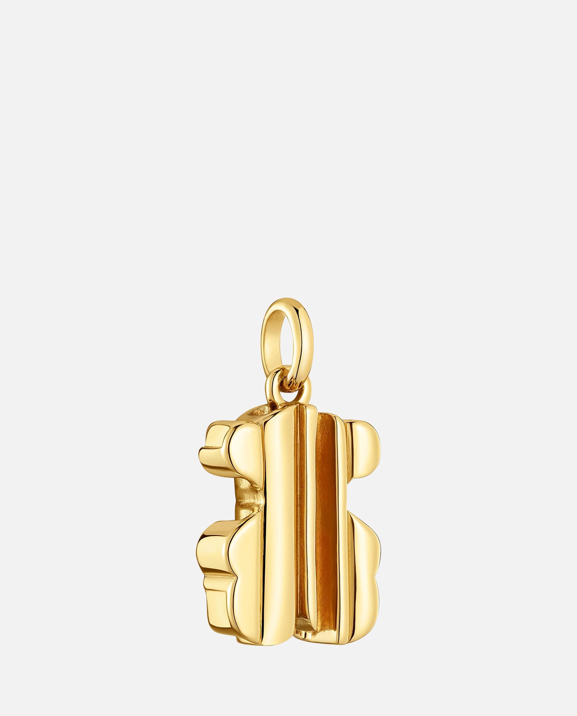 Pendente Sweet 40s Banhado em Ouro 18 Kt Sobre Prata Dourado-2