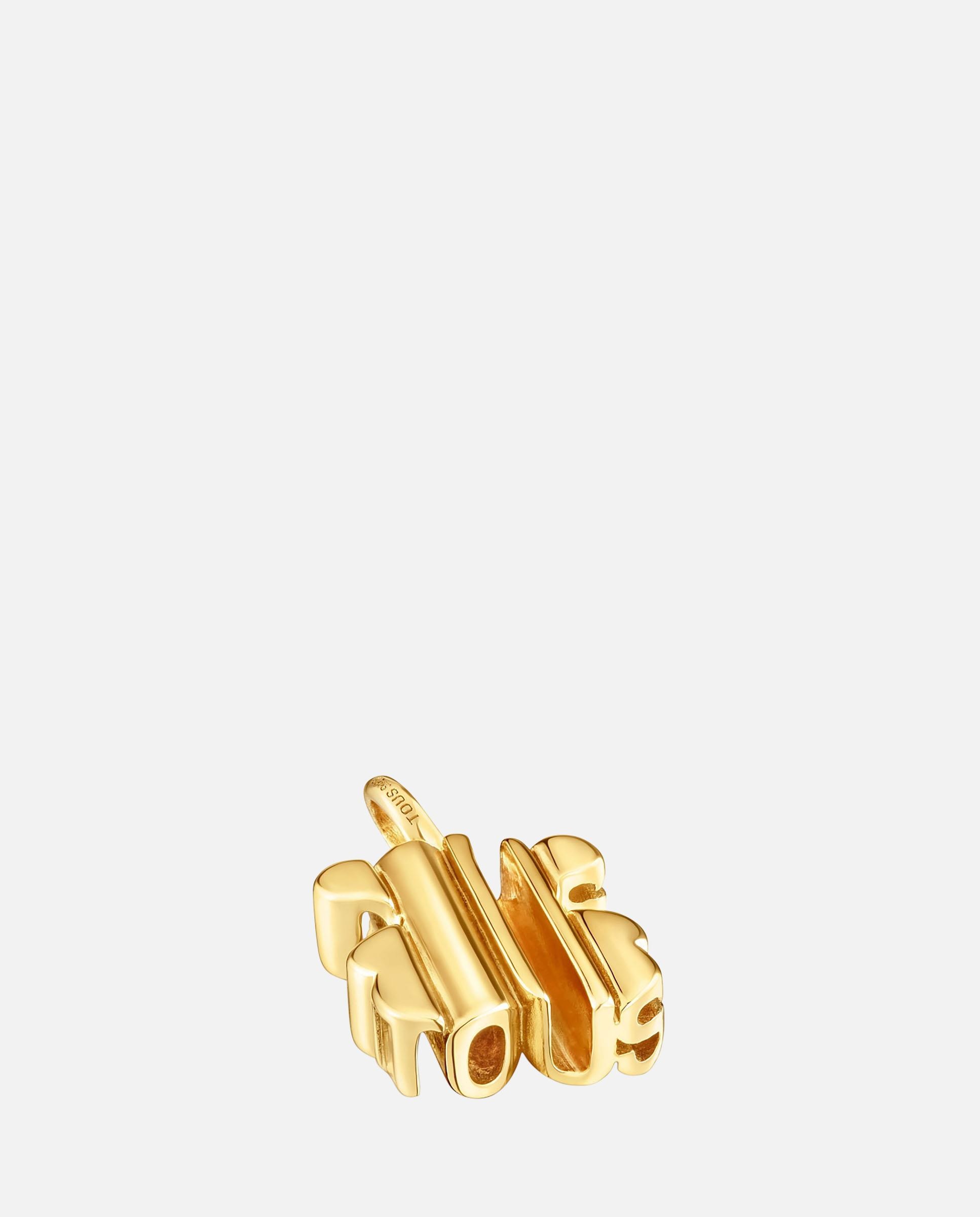 Pendente Sweet 40s Banhado em Ouro 18 Kt Sobre Prata Dourado-4