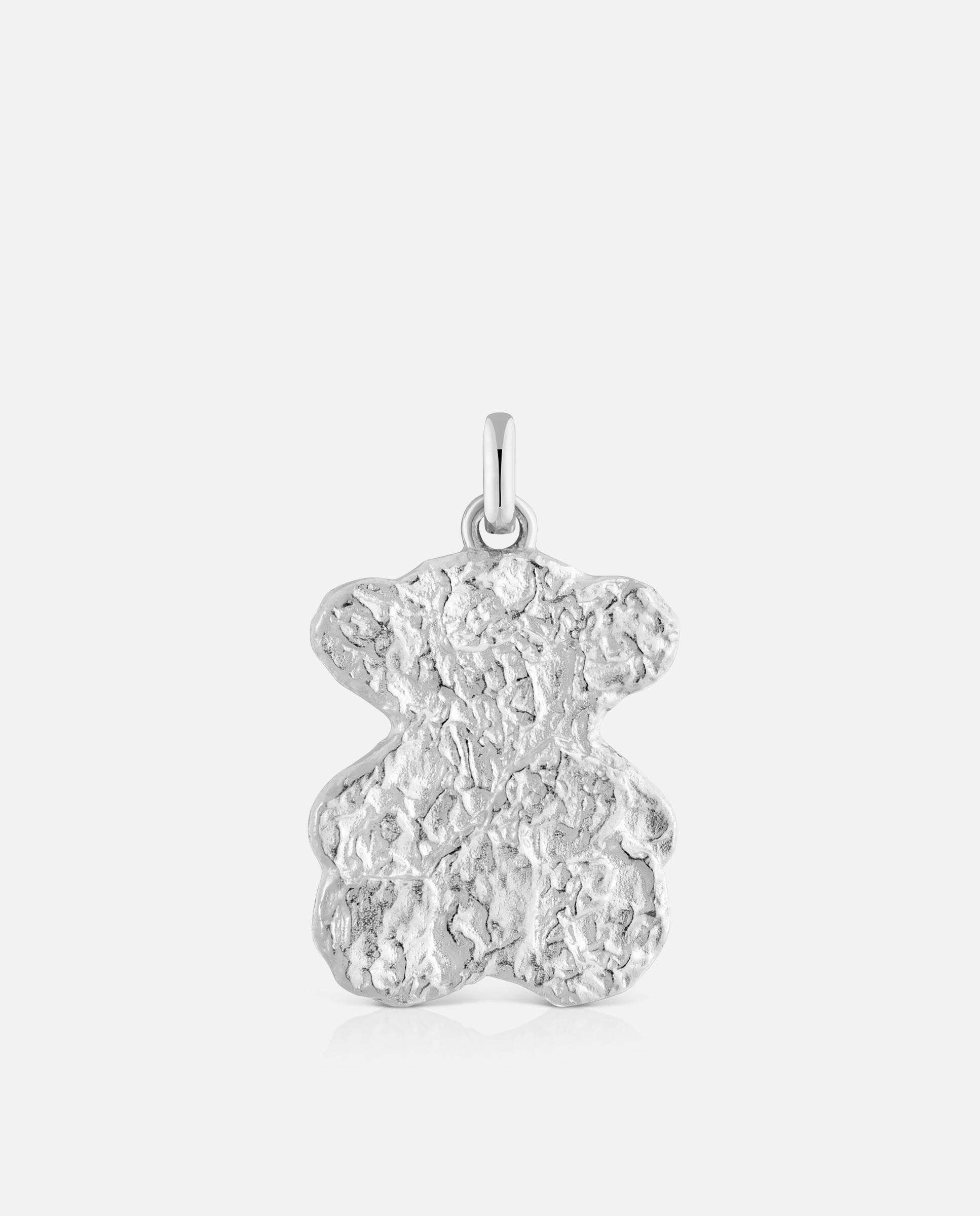 Pendente Sweet Dolls Urso de Prata Bombom Prateado-1