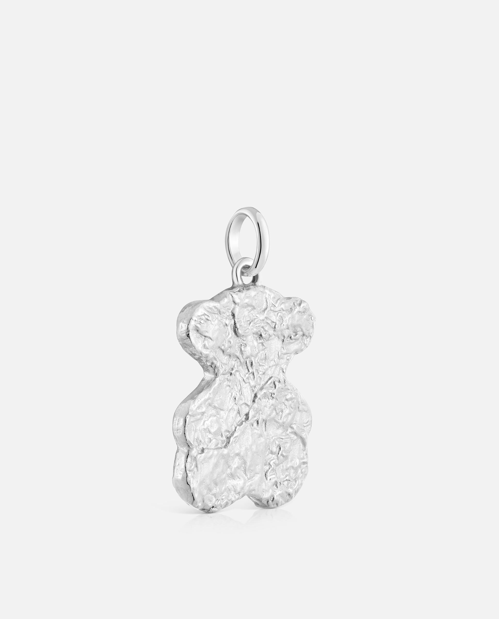 Pendente Sweet Dolls Urso de Prata Bombom Prateado-2