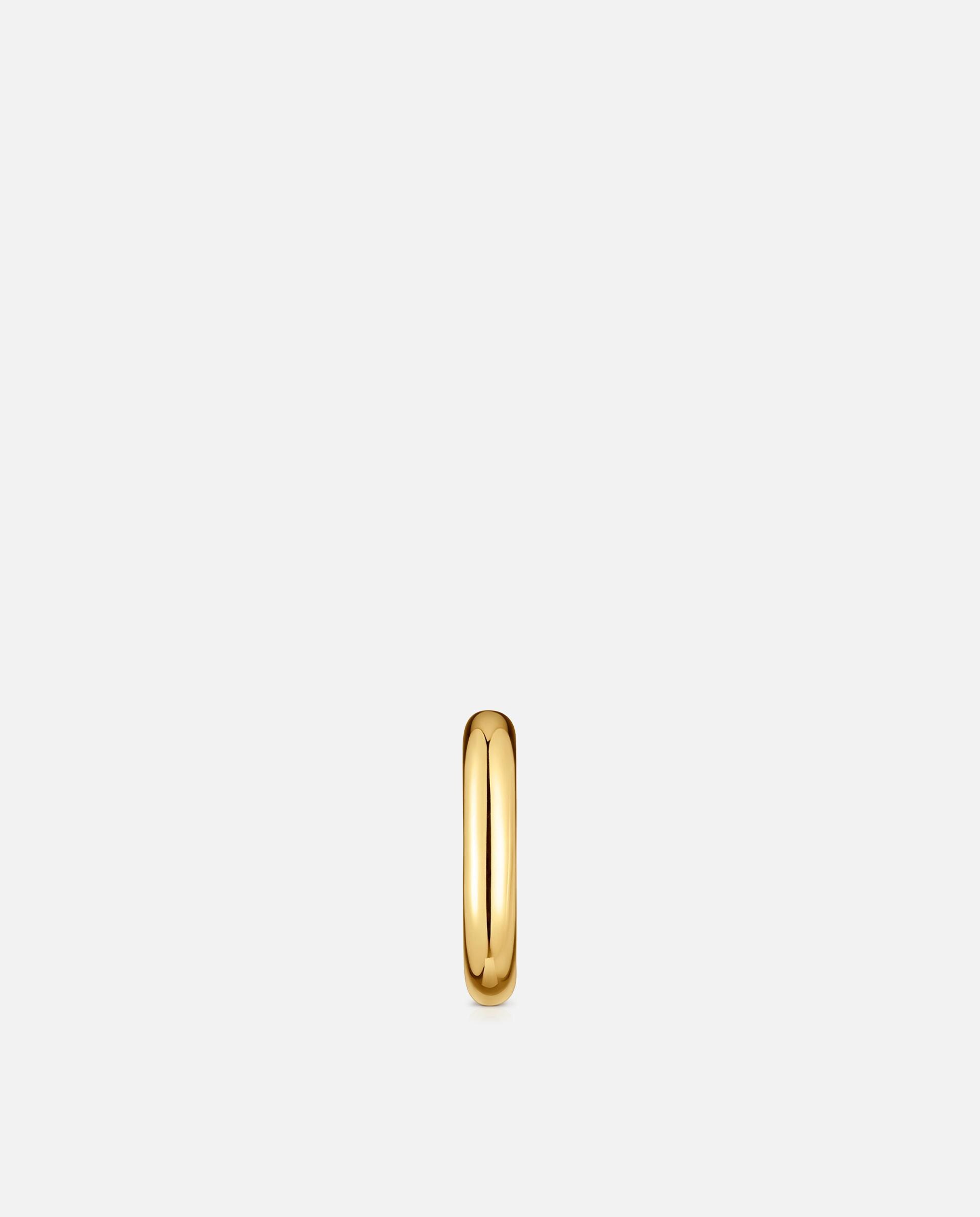 Piercing Line Banhado em Ouro 18 Kt Sobre Prata Dourado-2