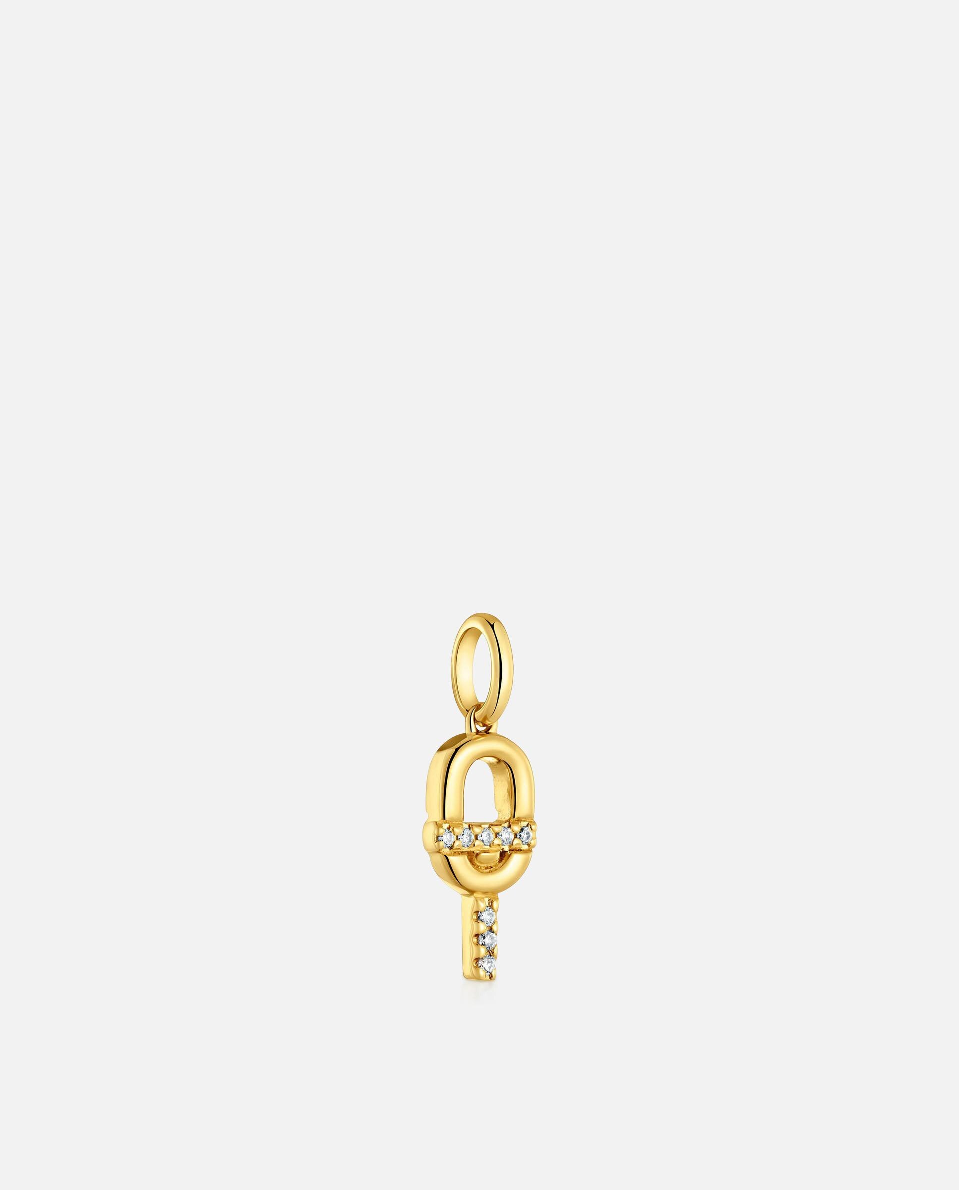 Pendente Manifesto de Ouro 14 Kt e Diamantes Branco-2