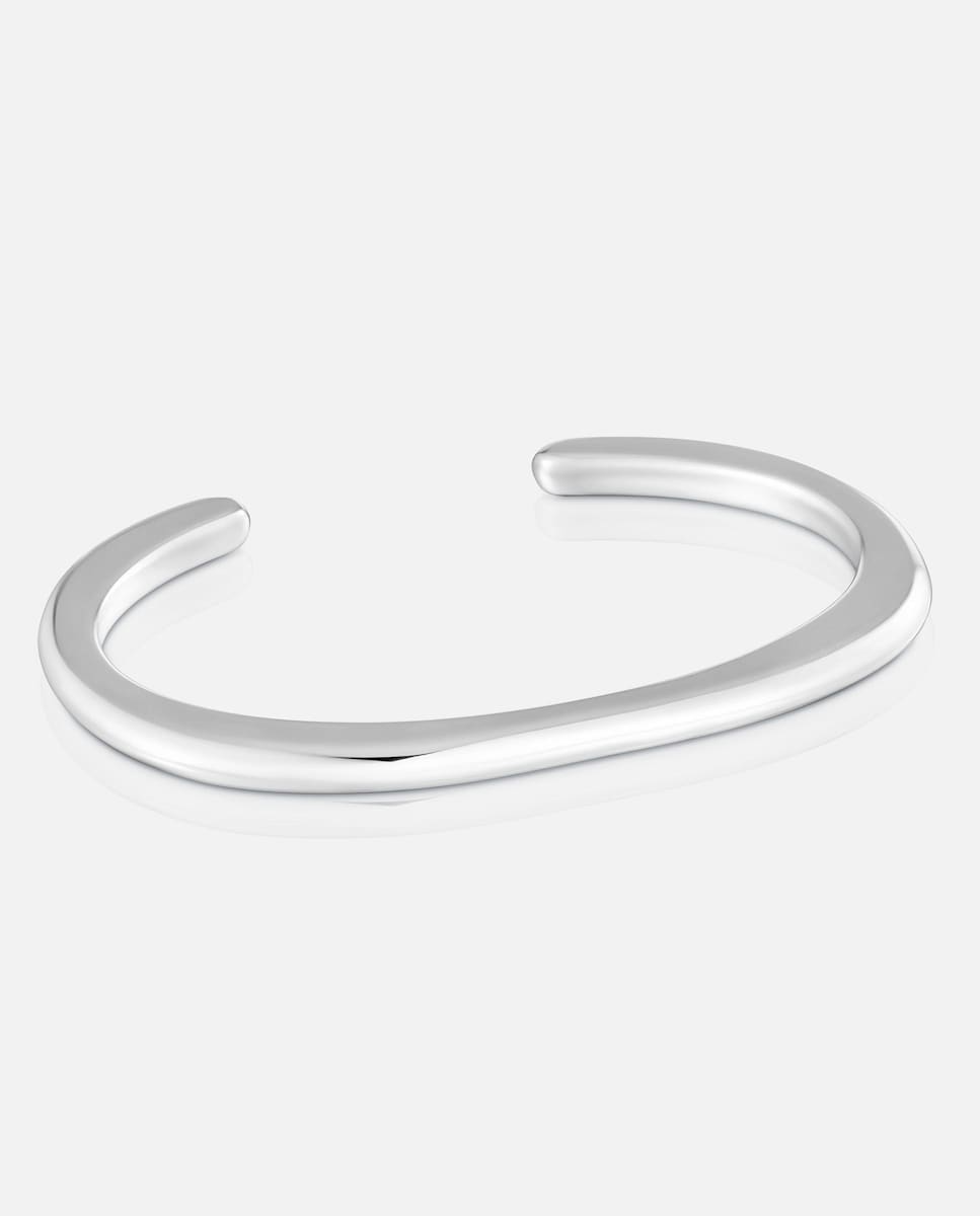 Pulseira Escrava Line de Prata Prateado-1