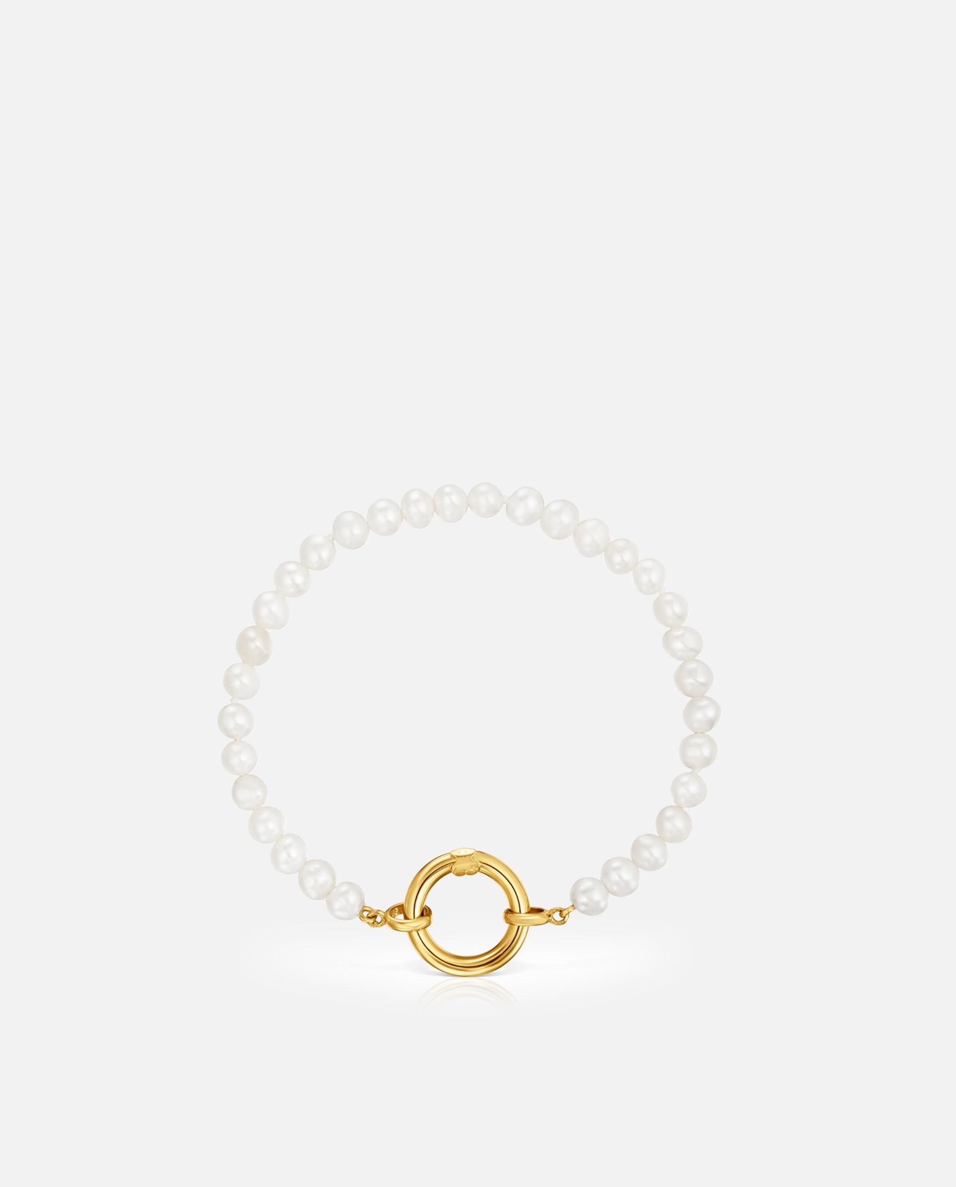 Pulseira Hold Banhada a Ouro 18 Kt em Prata Branco-2