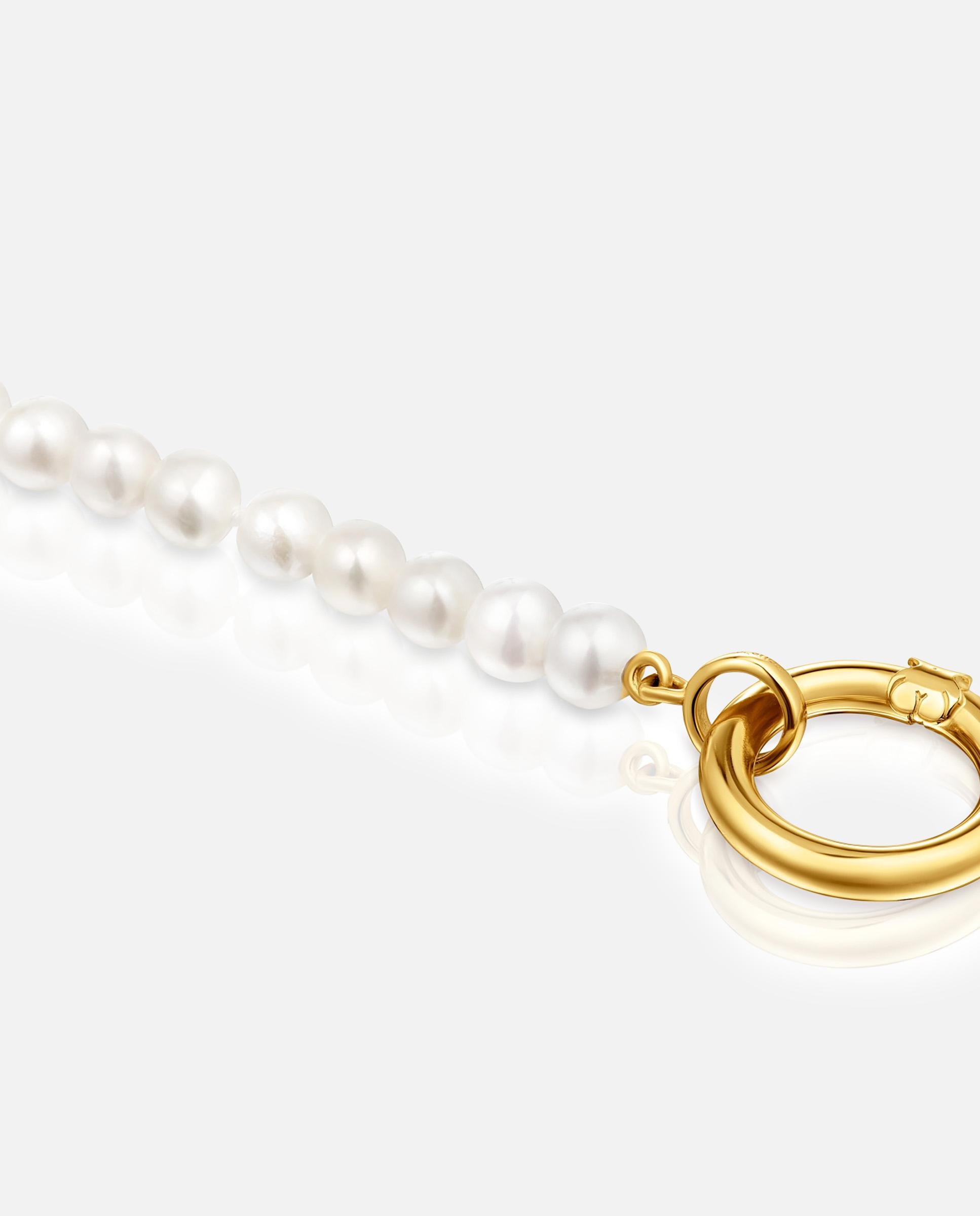 Pulseira Hold Banhada a Ouro 18 Kt em Prata Branco-3