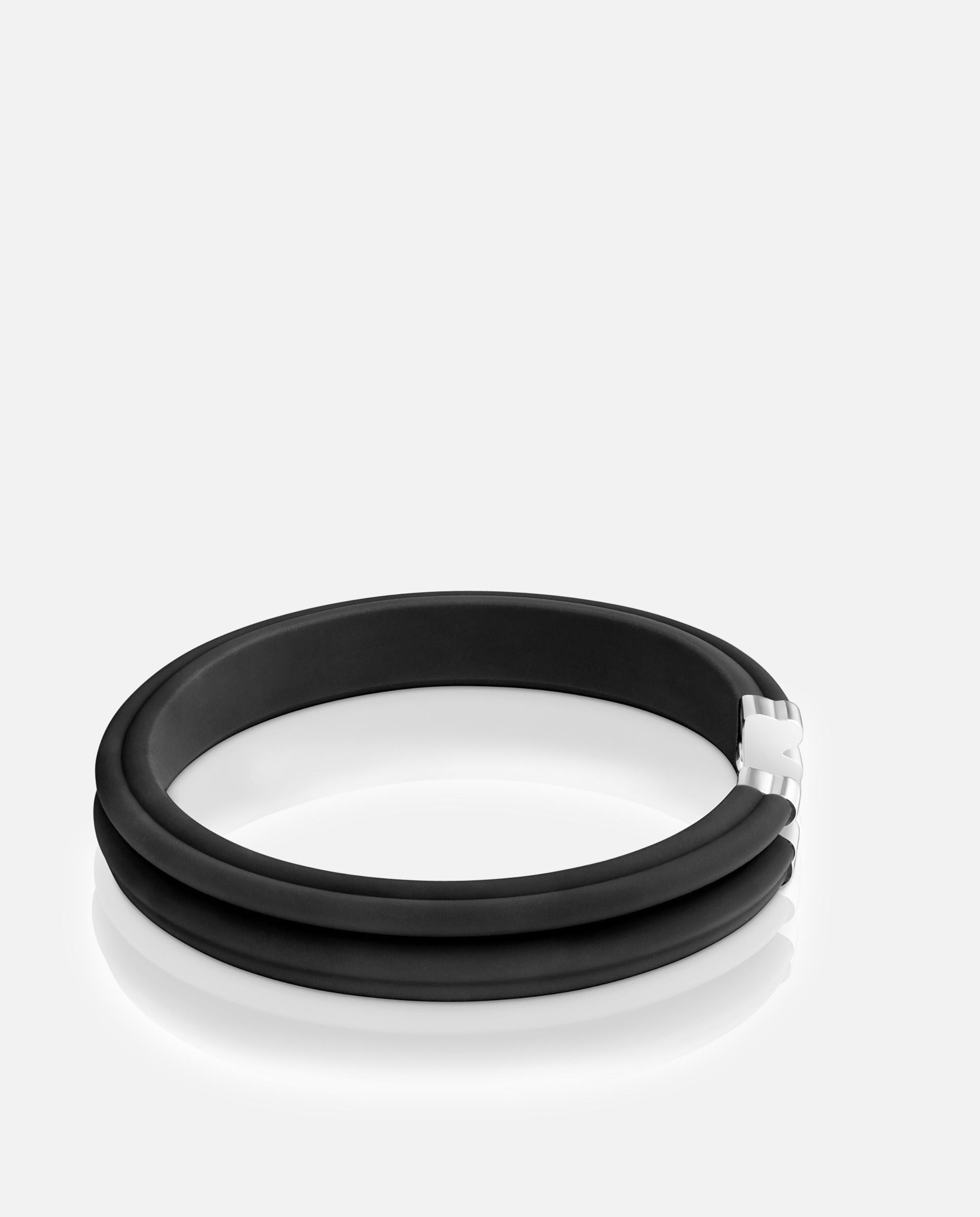 Pulseira Esclava Tous Man de Aço em Preto Preto-2