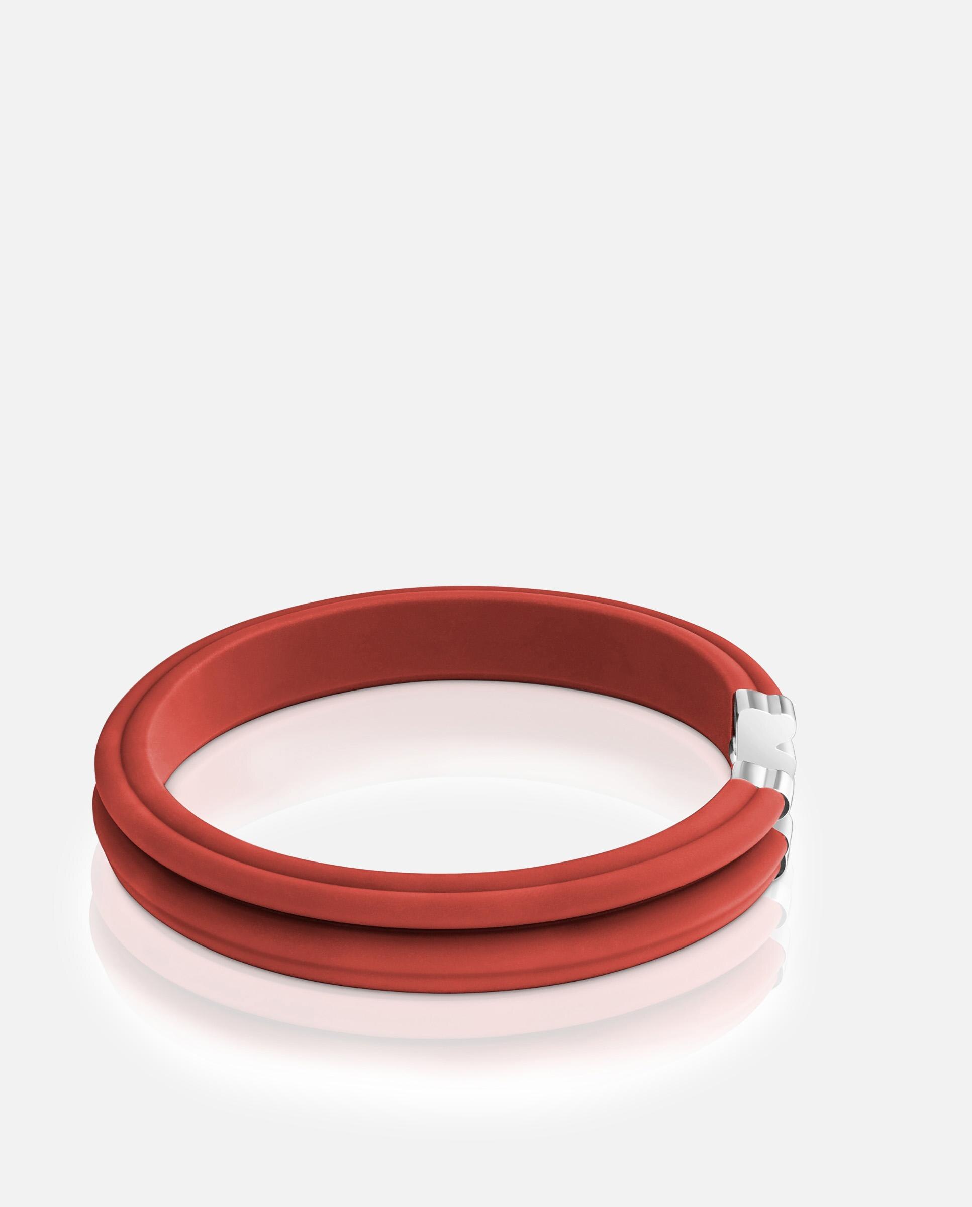 Pulseira Esclava Tous Man de Aço em Vermelho Multicolor-2