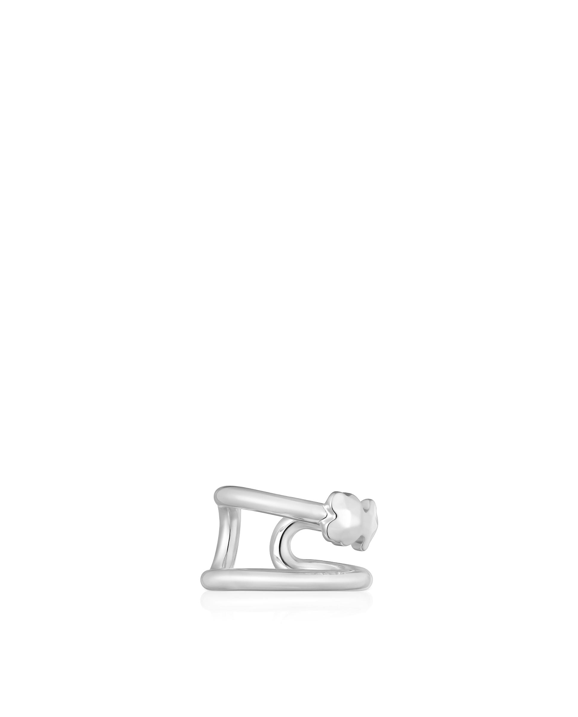 Pendente Trepador Icon Metal de Prata Prateado-2
