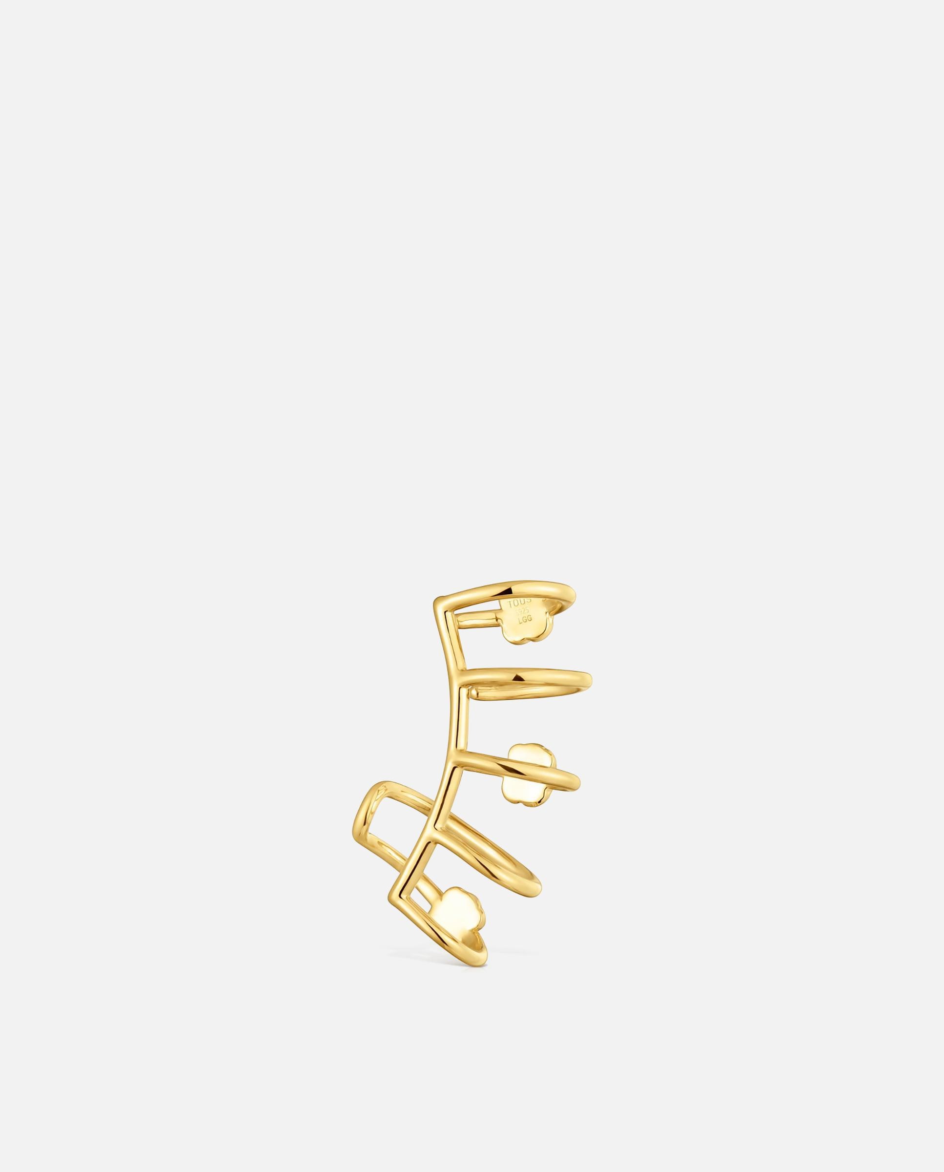 Piercing Solto Icon Color Lgg Banhado a Ouro 18 Kt Sobre Prata com Gemas Criadas em Laboratório Multicolor-3
