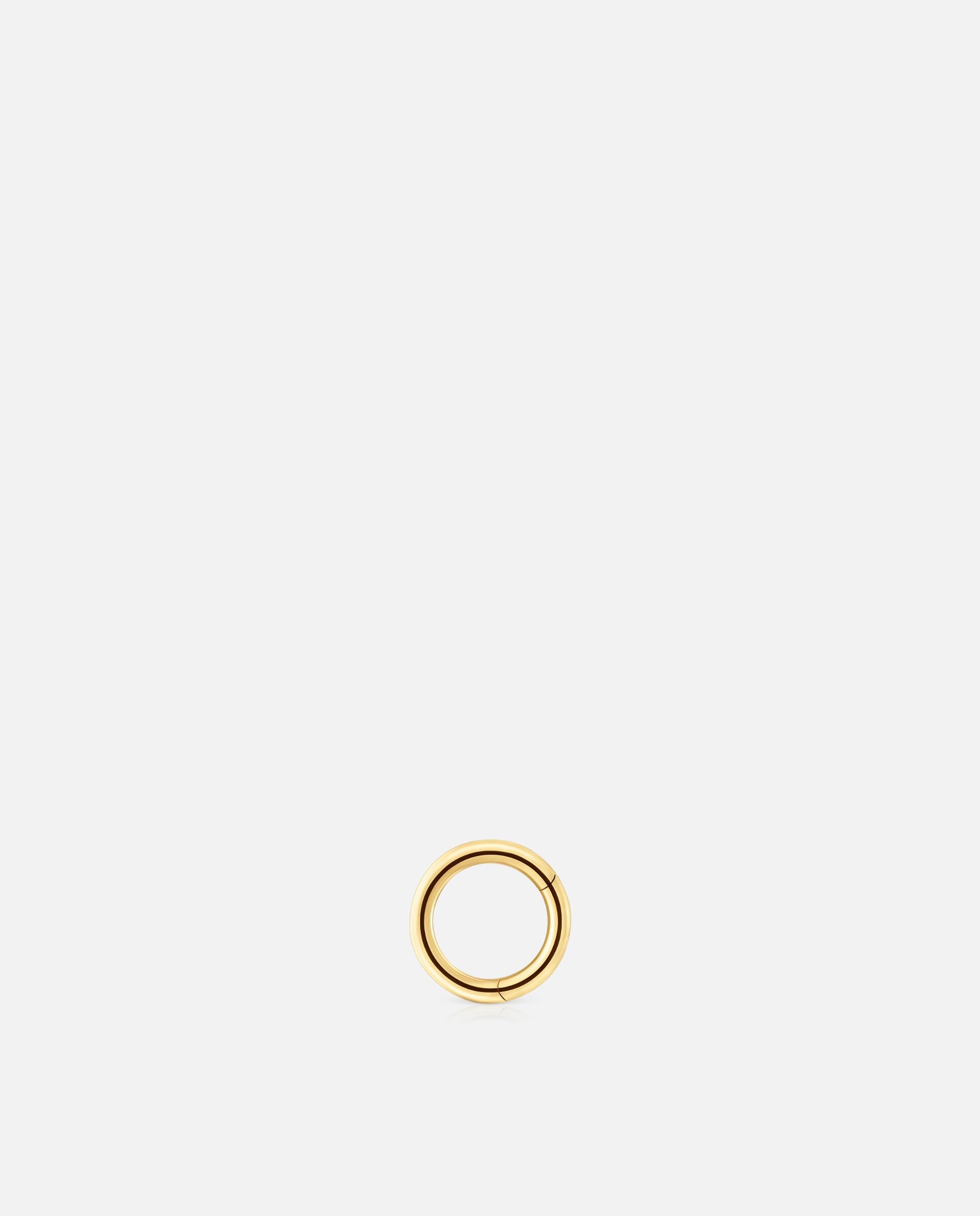 Piercing Aro de Ouro 14 Kt 8 Mm Tous Basics Dourado-2