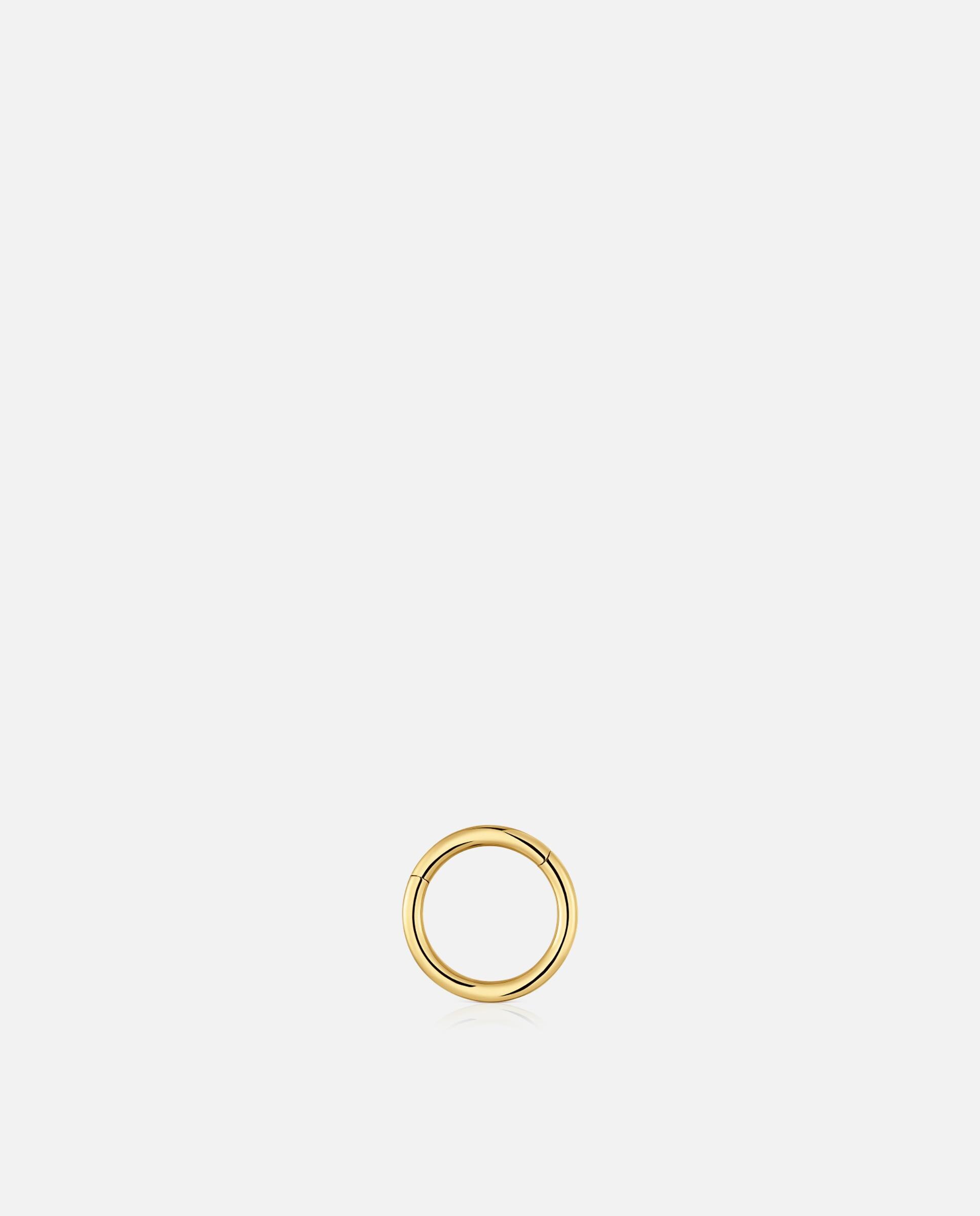 Piercing Aro de Ouro 14 Kt 10 Mm Tous Basics Dourado-2
