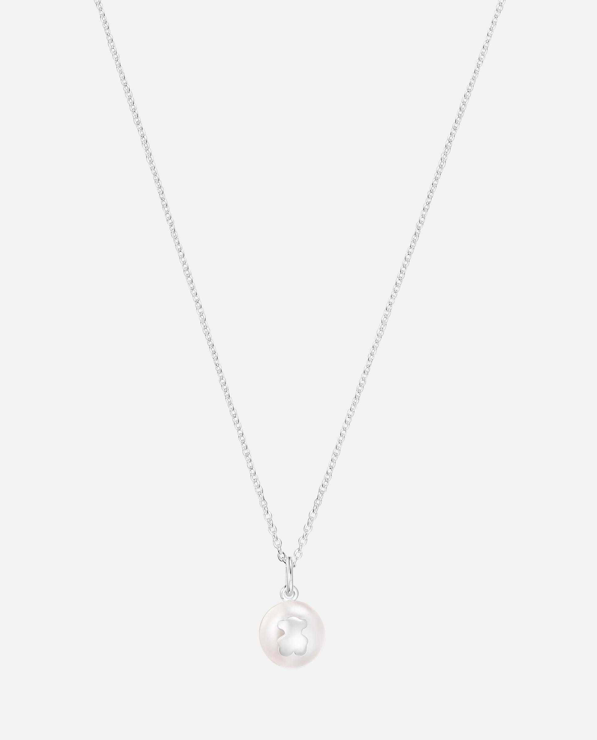 Colar de Prata com Pérola Cultivada Sweet Dolls Branco-7