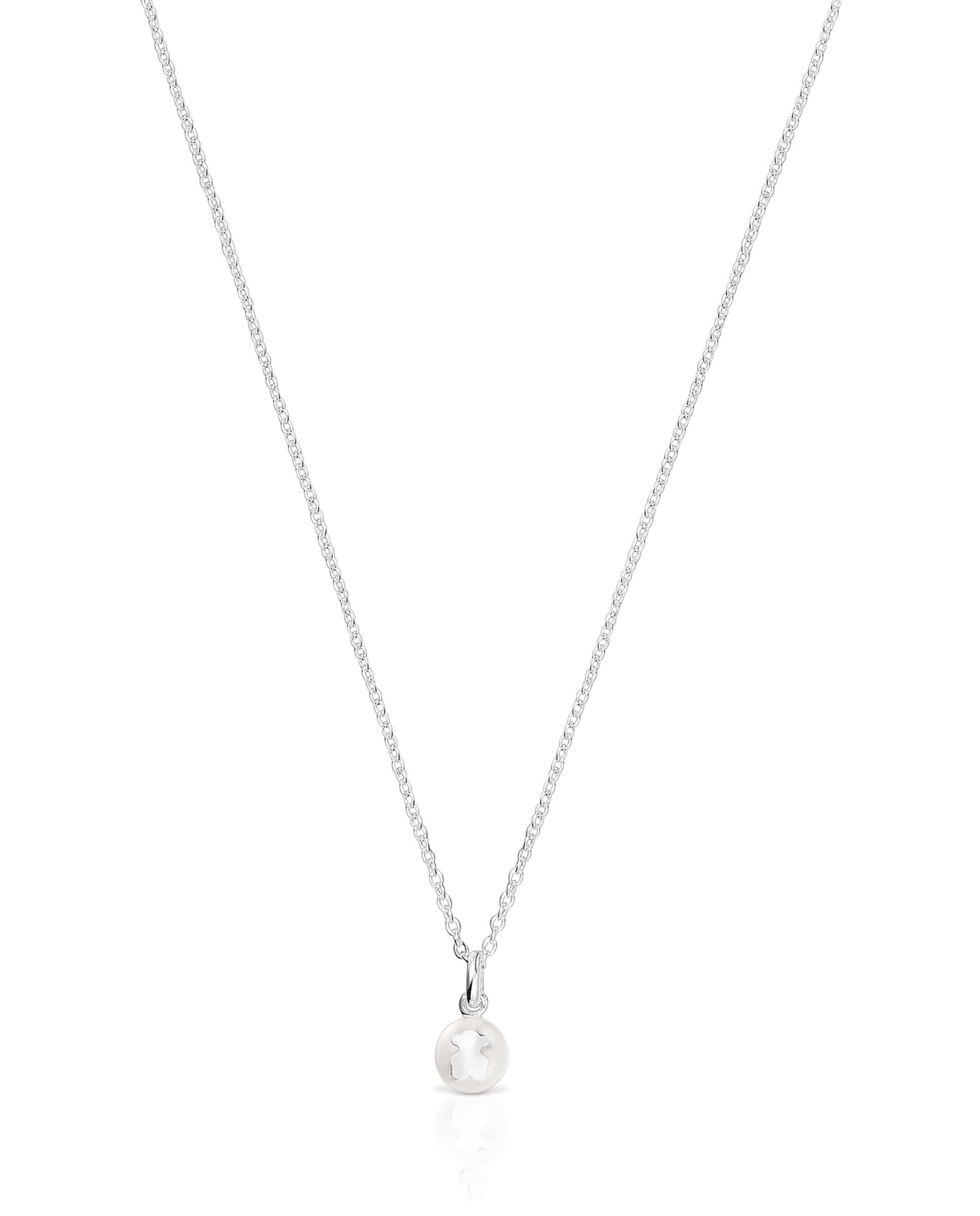 Colar Curto de Prata e Pérola Cultivada de Água Doce 6,5 Mm Icon Pearl Branco-7
