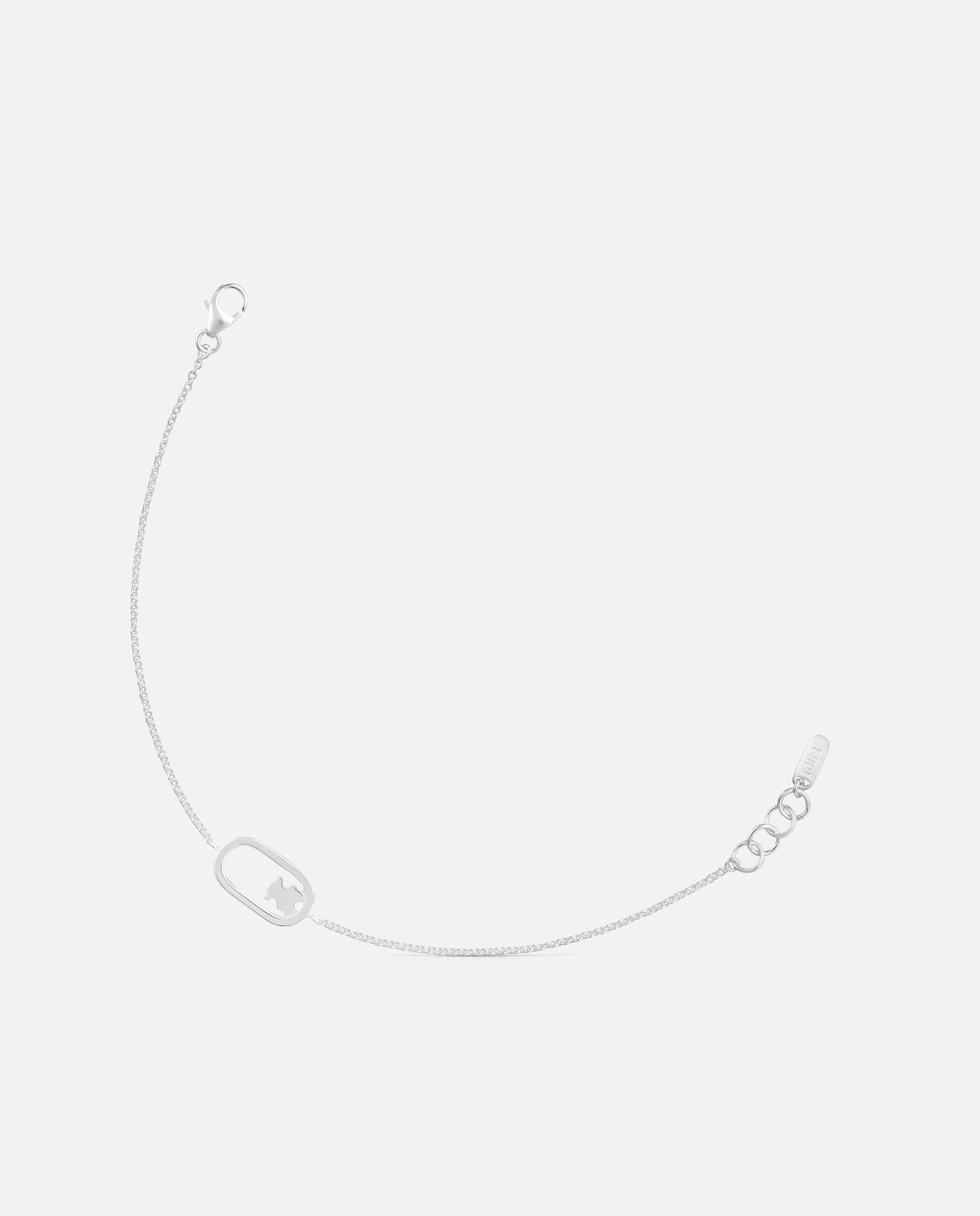Pulseira Camille Corrente de Prata Prateado-1