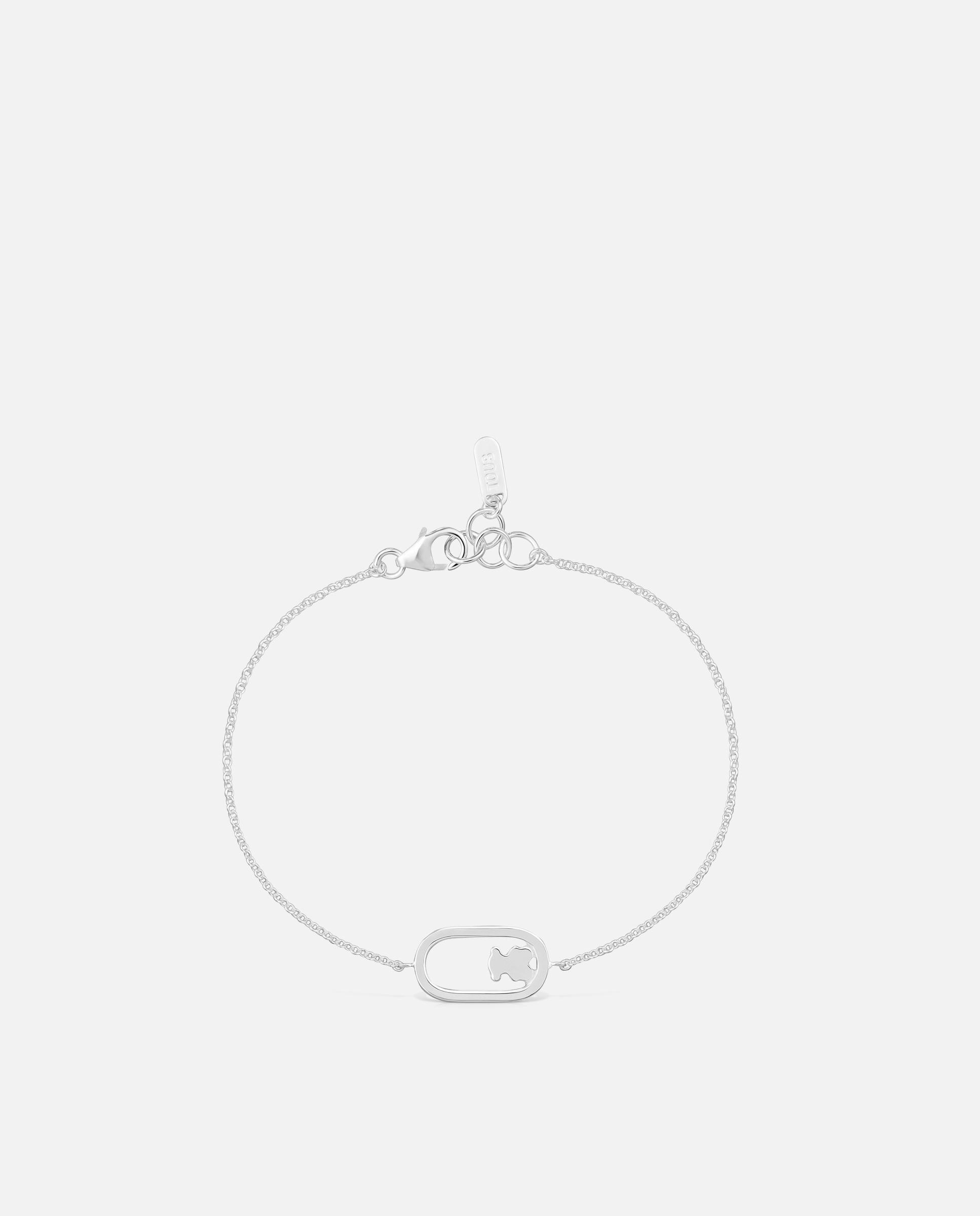 Pulseira Camille Corrente de Prata Prateado-2