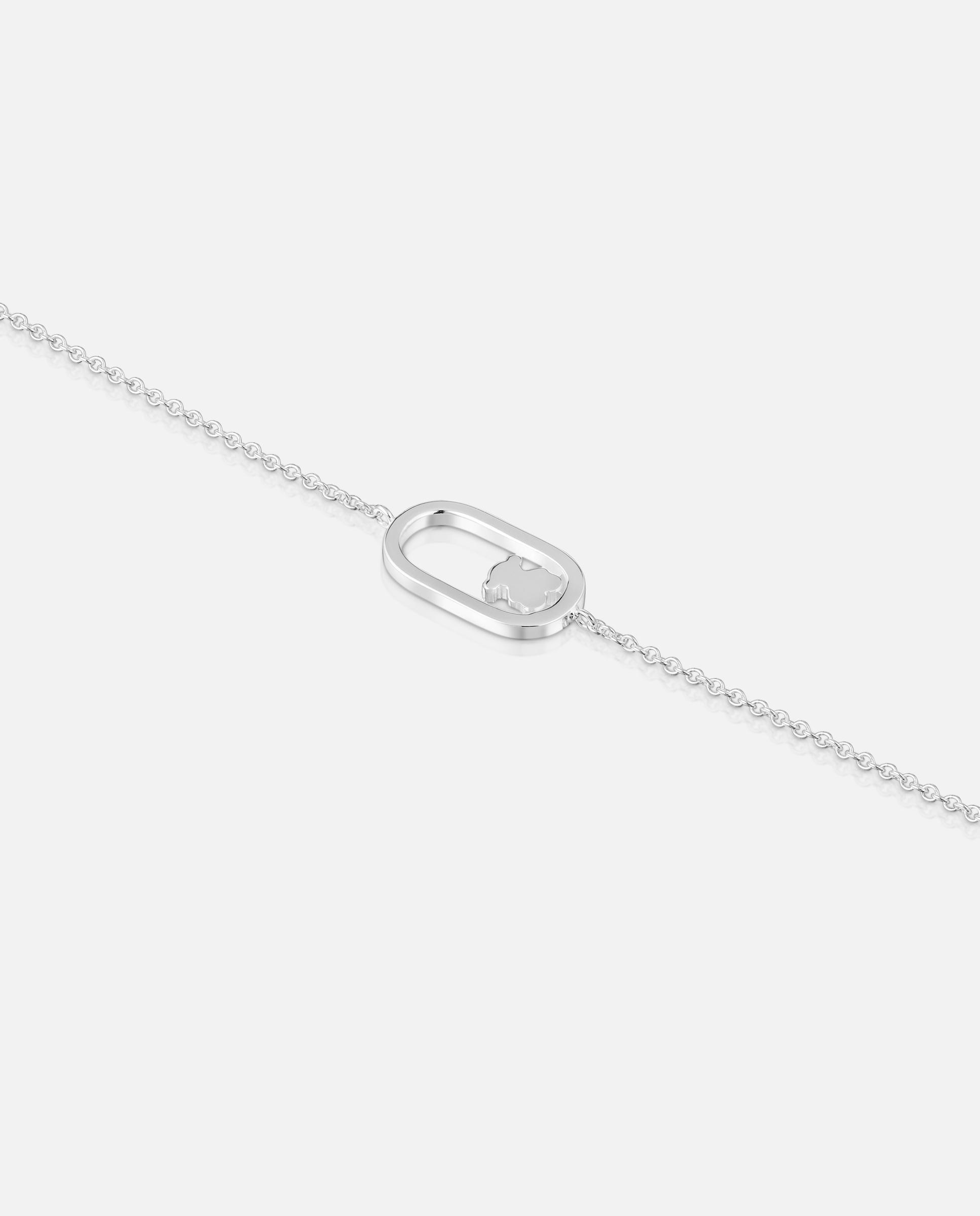 Pulseira Camille Corrente de Prata Prateado-3