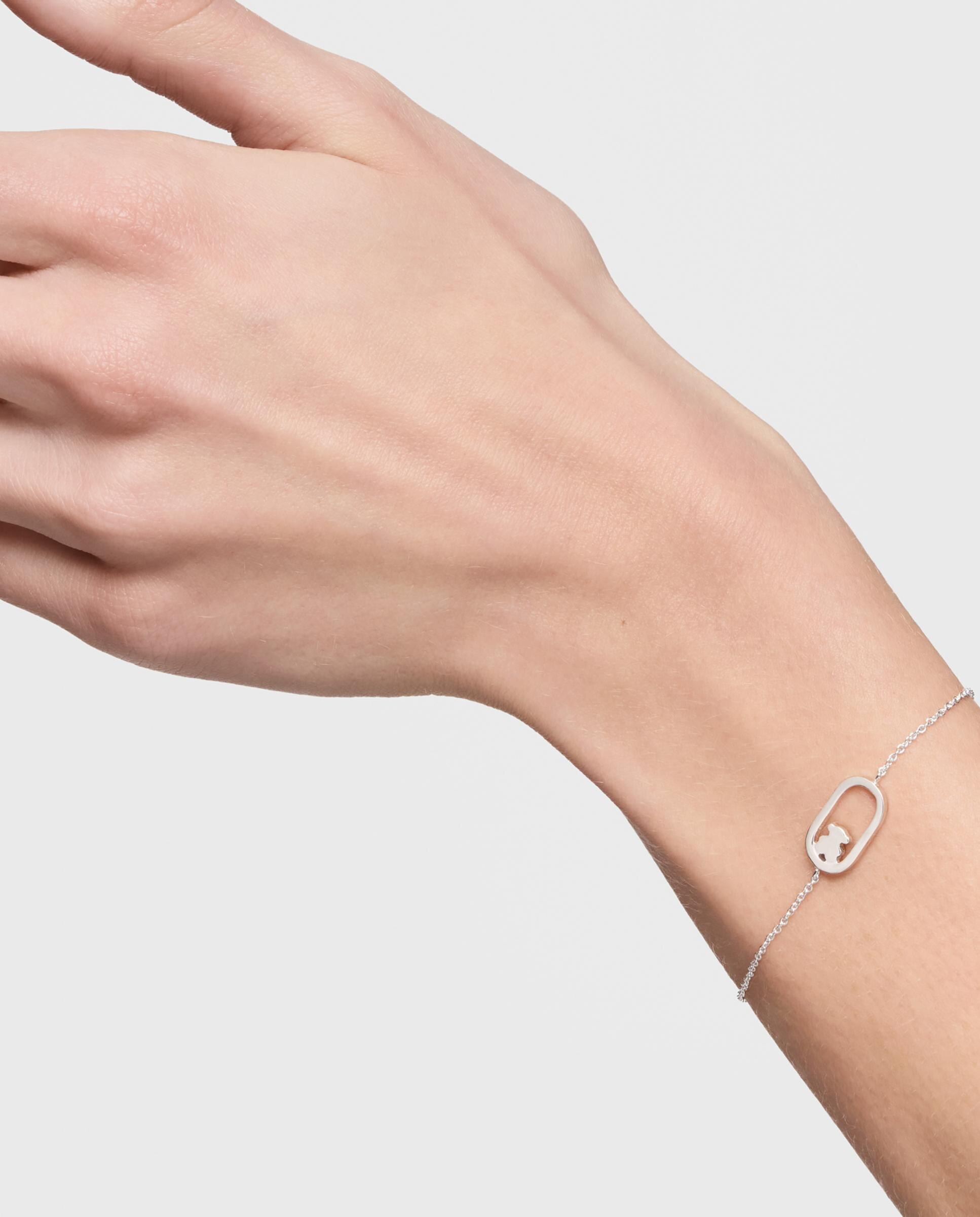 Pulseira Camille Corrente de Prata Prateado-6