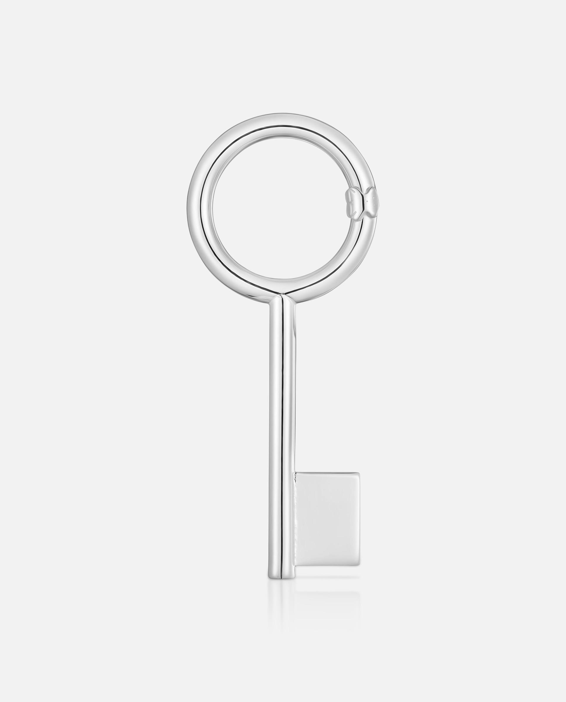 Imagem 0 de Pendente de Prata Motivo Chave 20 Mm Unlock