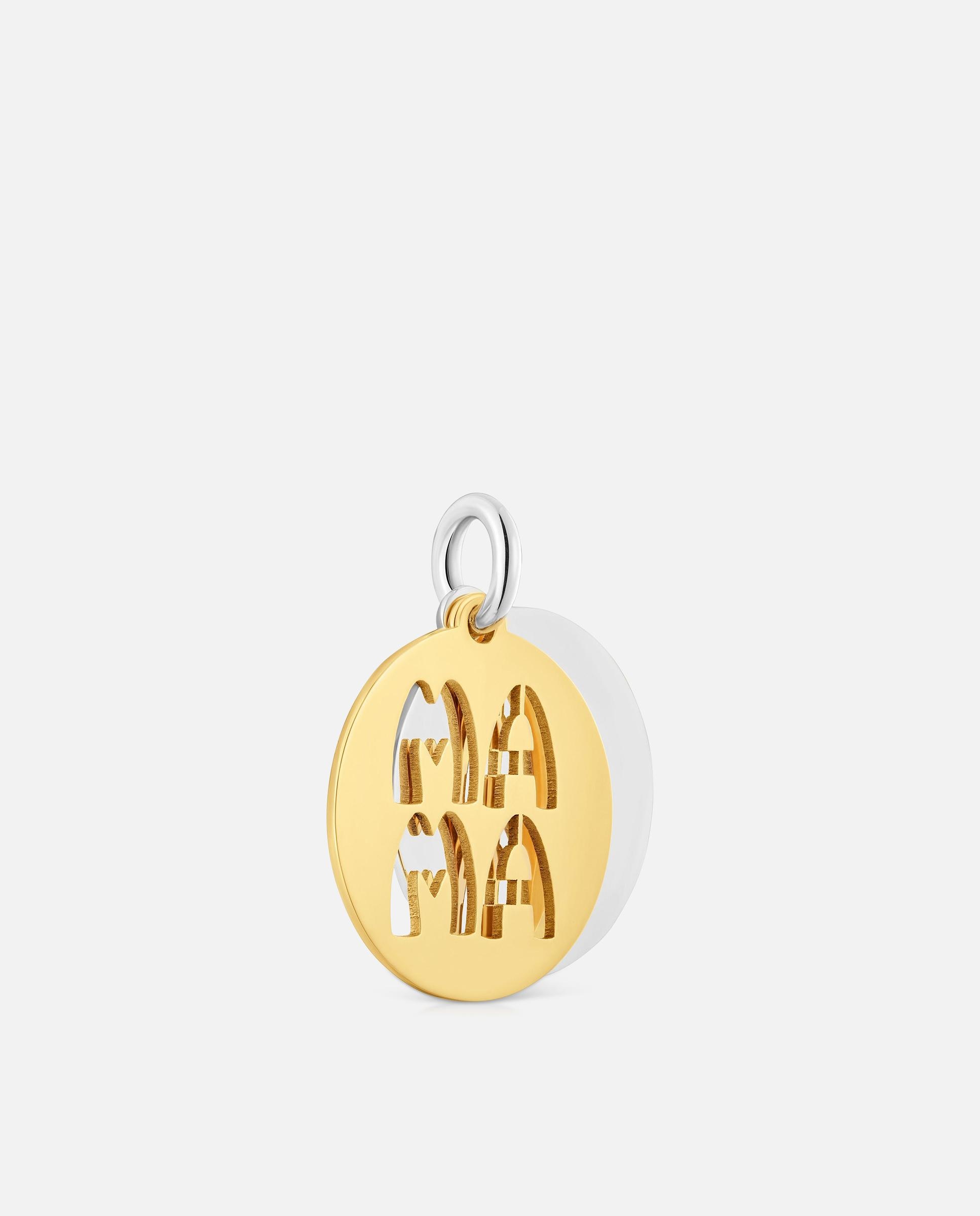 Pendente Medalha Bicolor Mama Bicolor-2