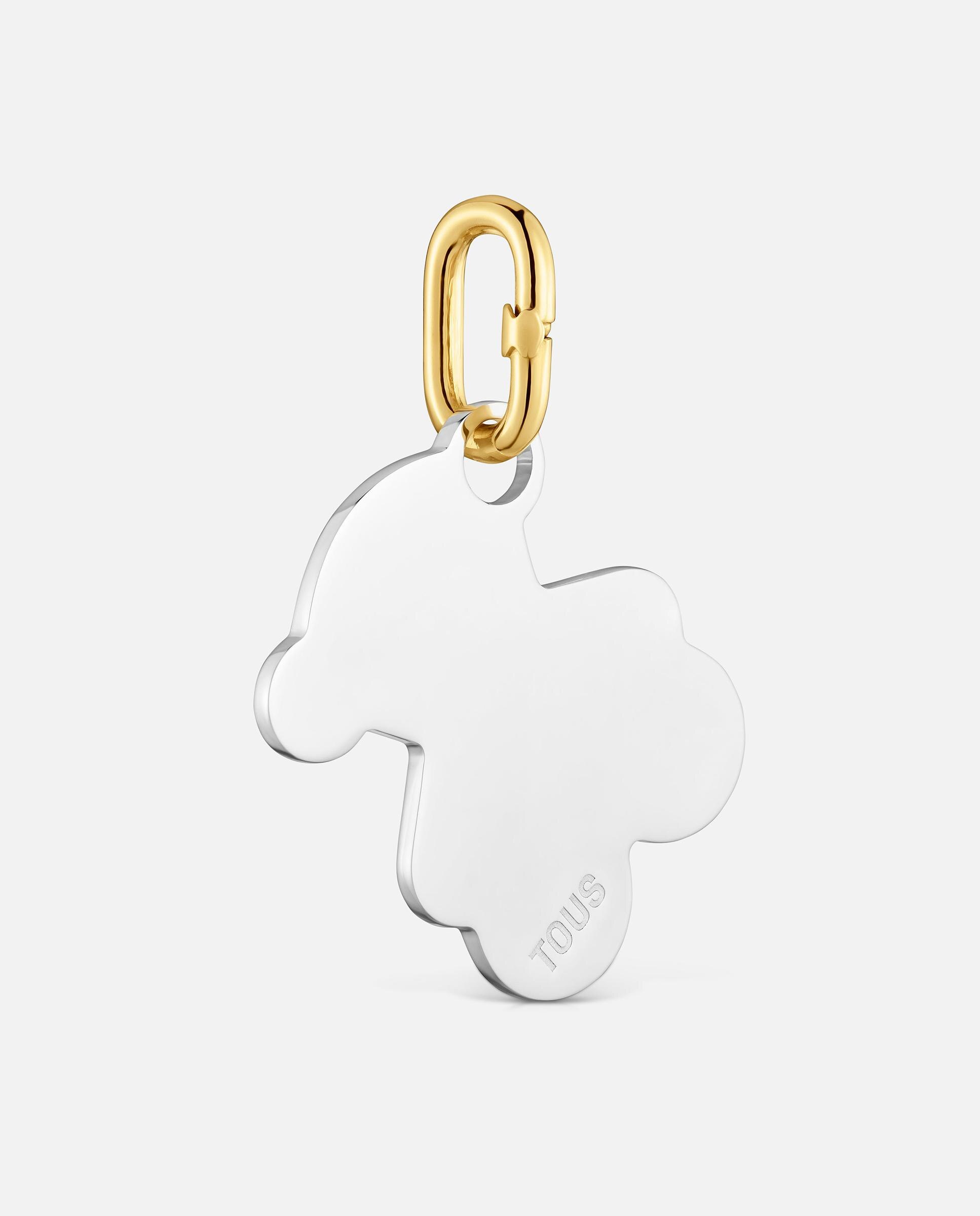Pendente Urso Bicolor Unlock Bicolor-2