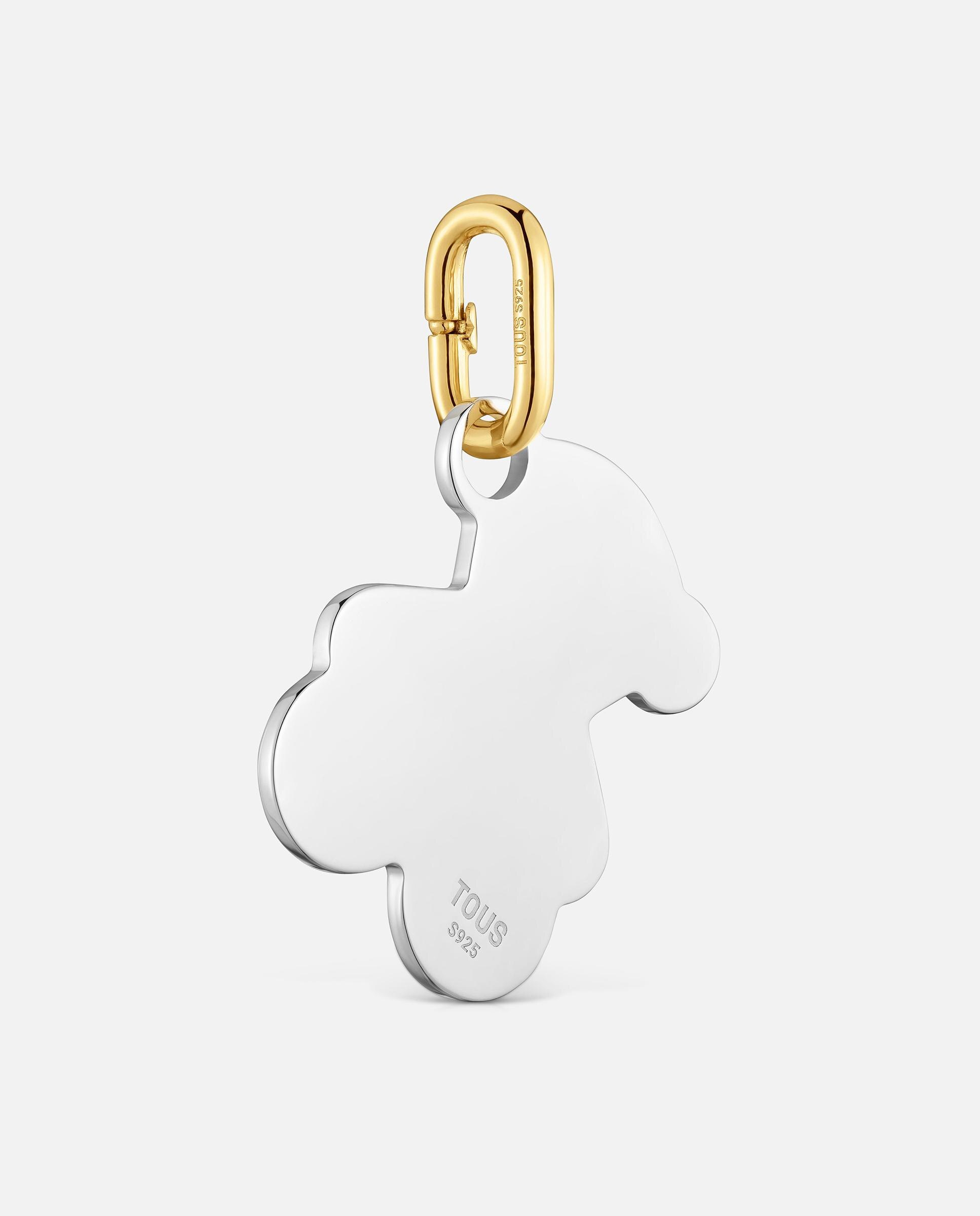 Pendente Urso Bicolor Unlock Bicolor-3