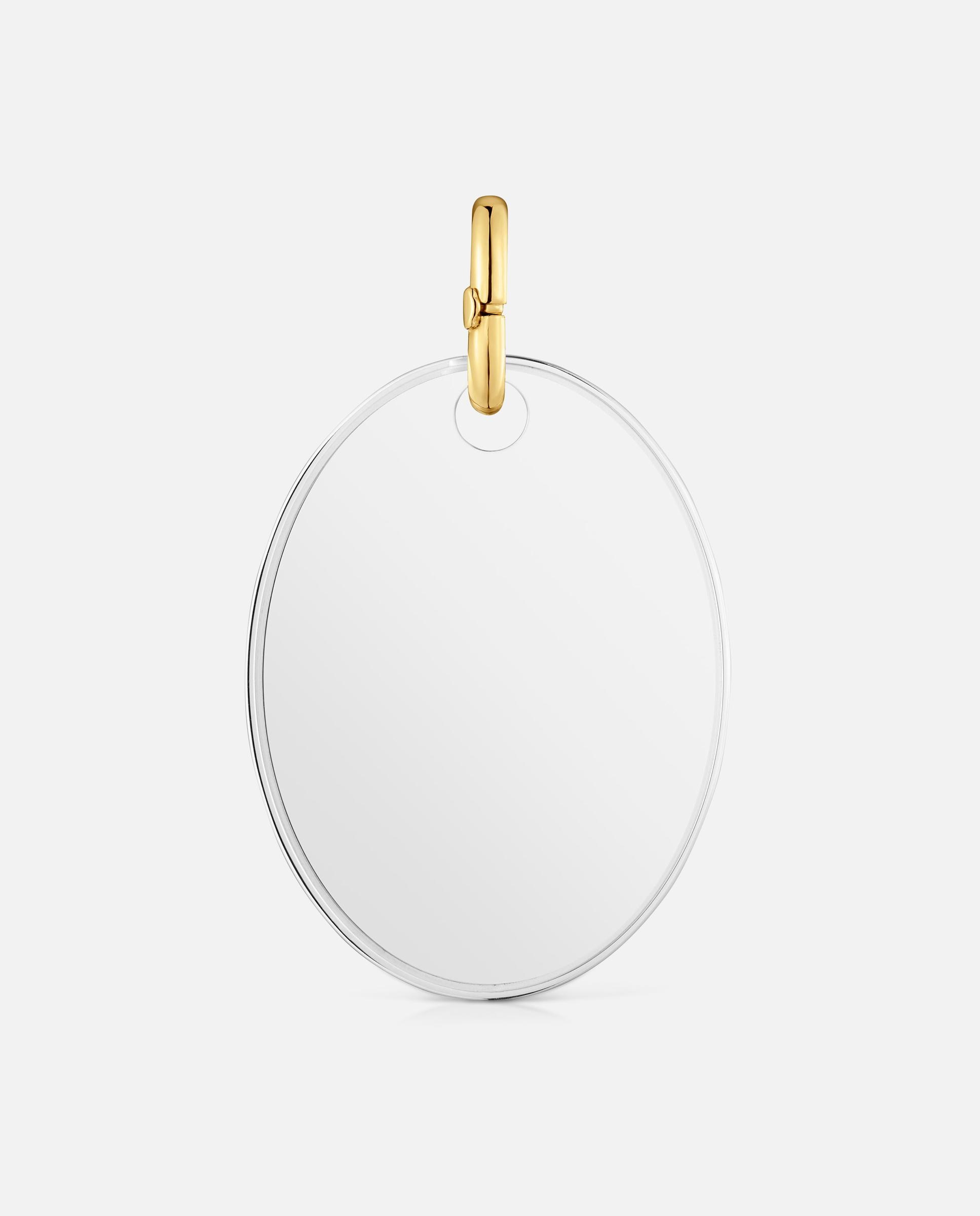 Imagem 0 de Pendentes Medalha Bicolor 42 Mm Unlock