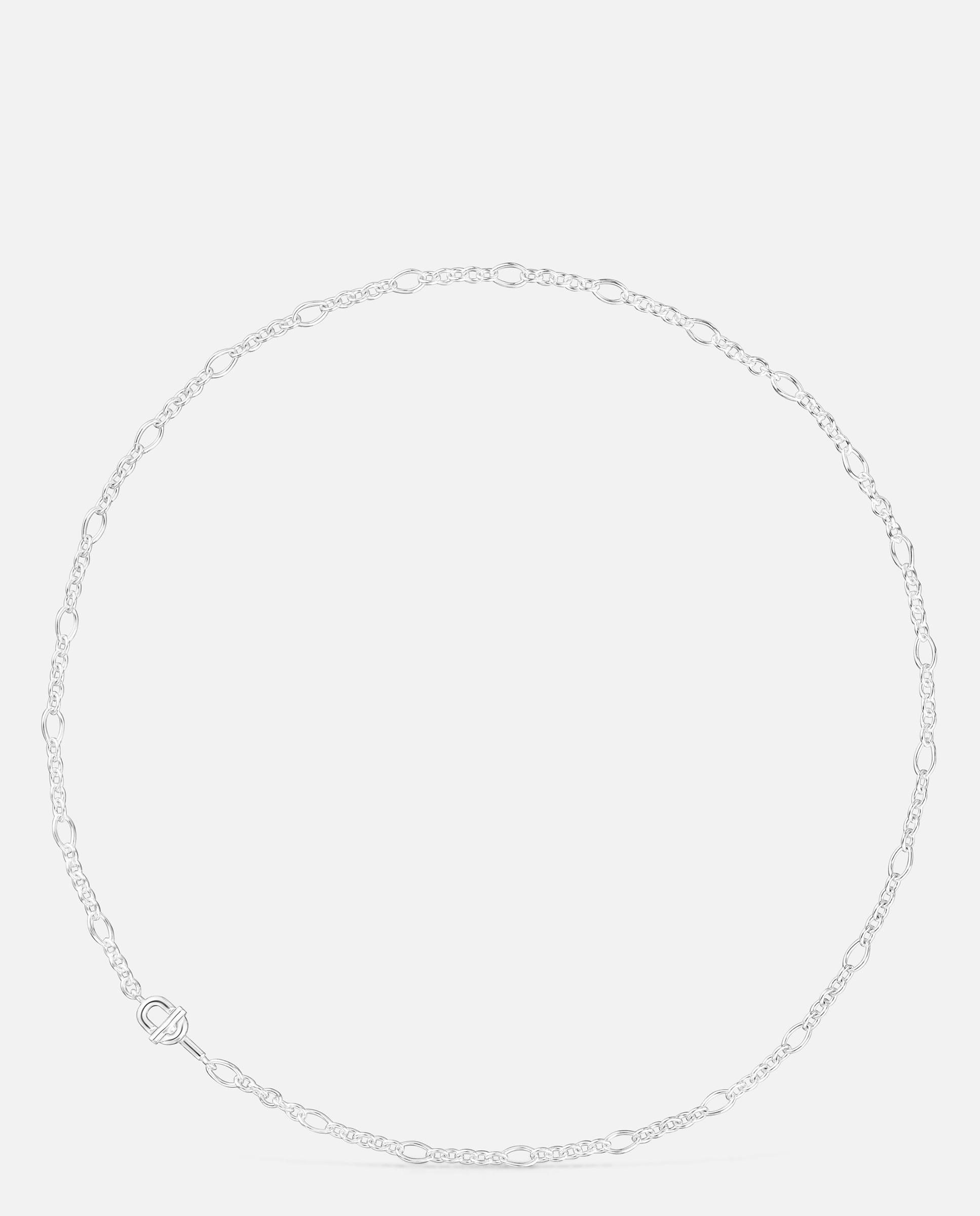 Imagem 0 de Colar Gargantilha Oval de Prata Tous Manifesto