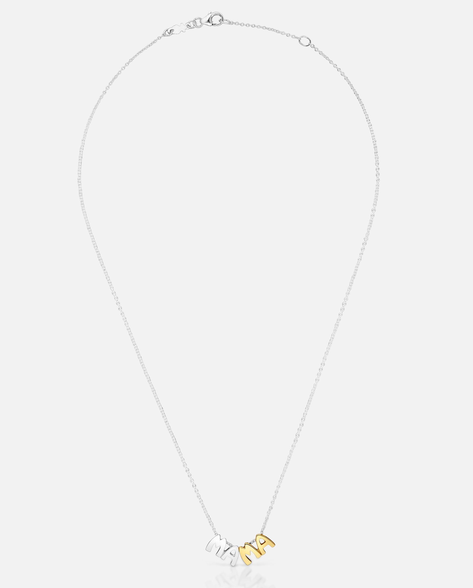 Imagem 0 de Colar Bicolor e Motivos Mama