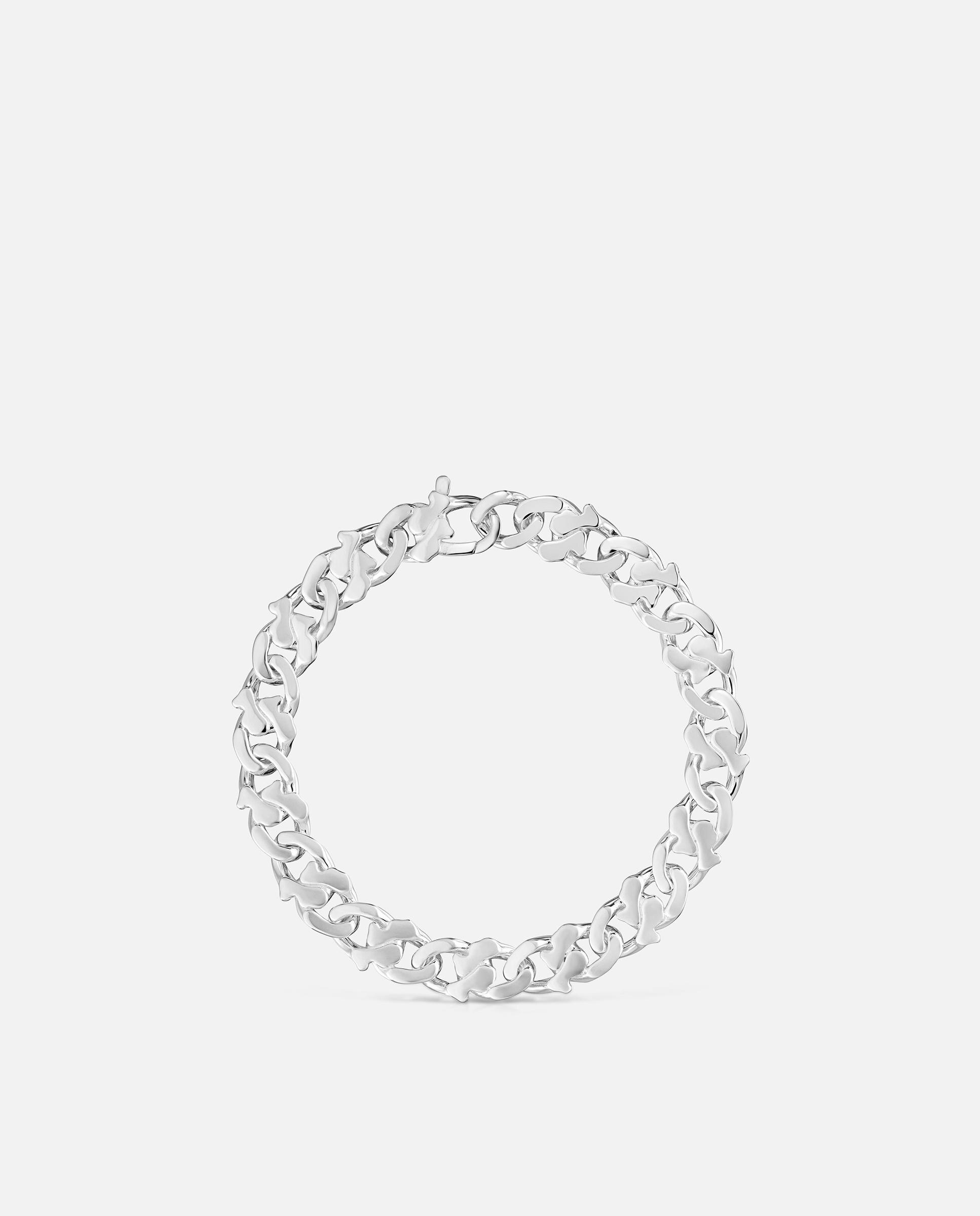 Pulseira Corrente de Prata 9 Mm Bear's Chain Prateado-2