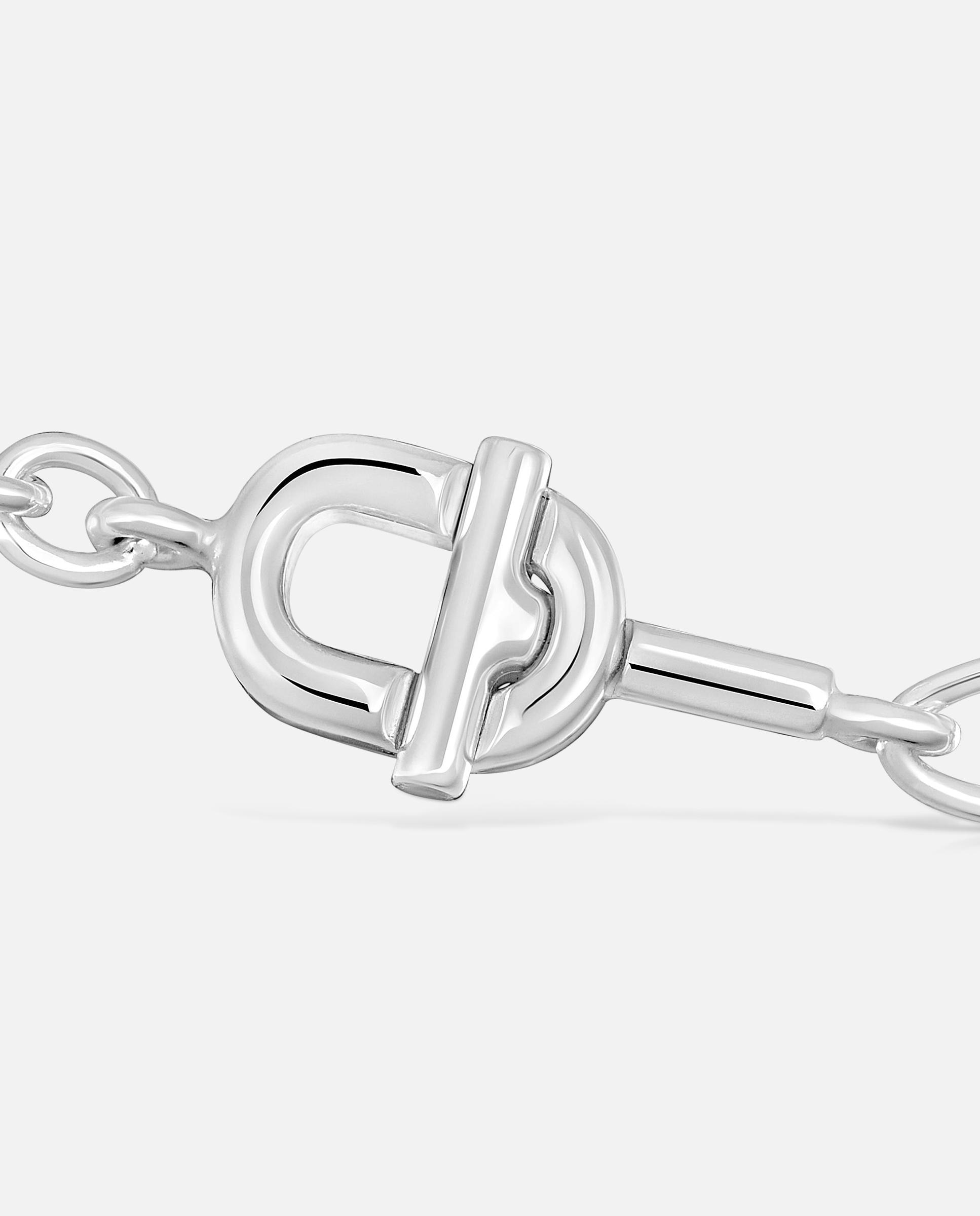 Pulseira de Corrente Oval de Prata Tous Manifesto Prateado-2