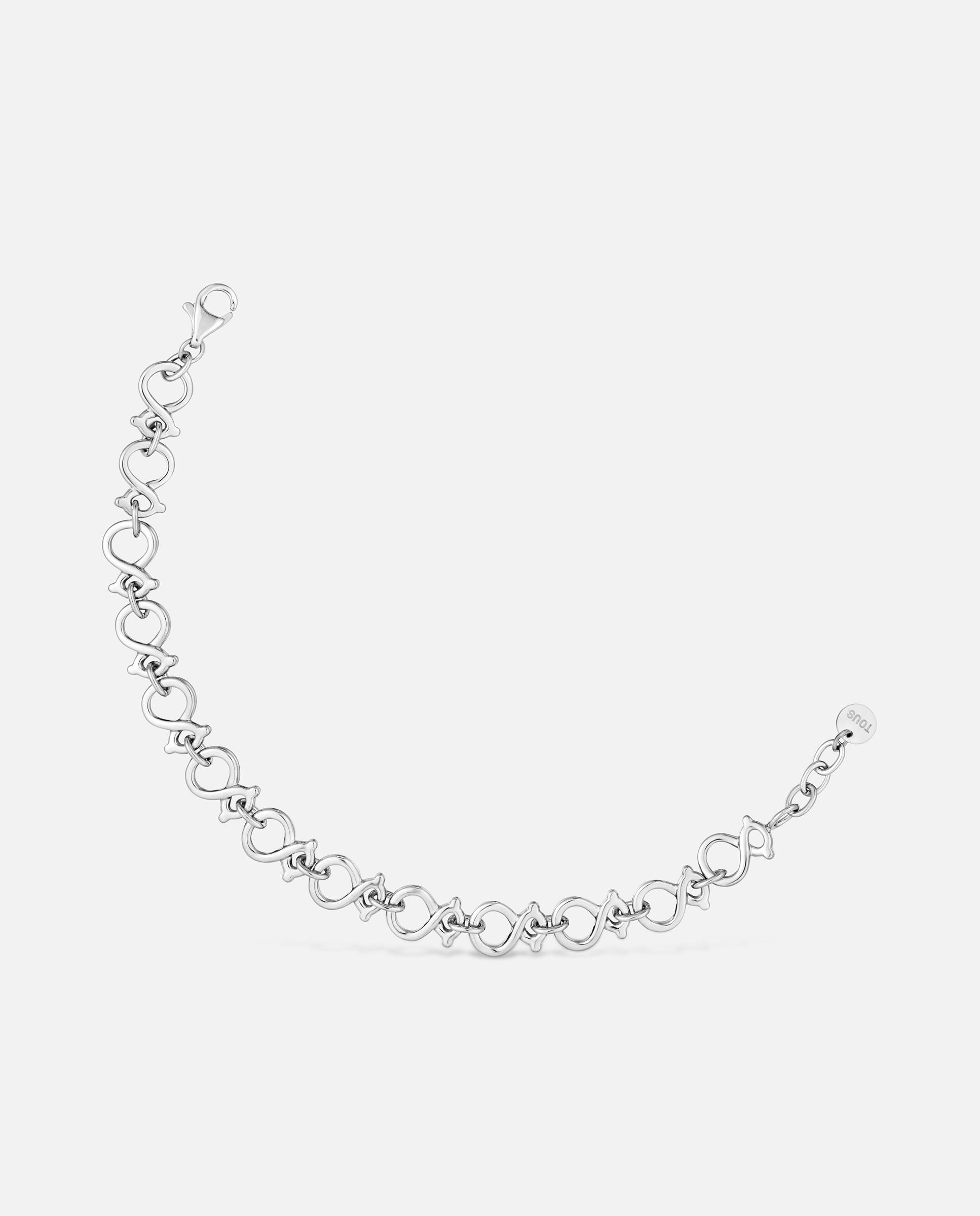 Imagem 0 de Pulseira de Corrente de Aço Tous Infinity